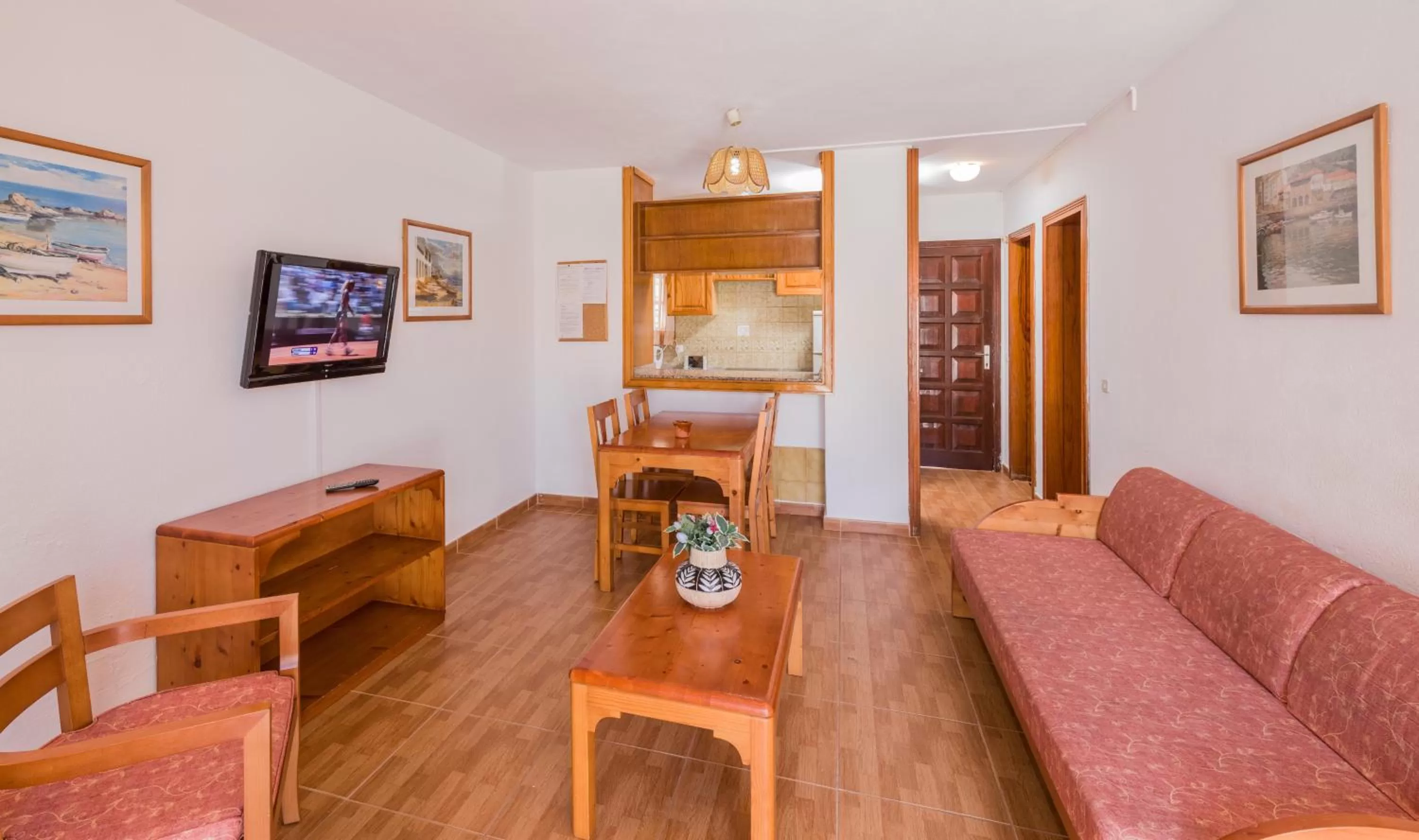 Living room in Apartamentos Tinerfe Garden