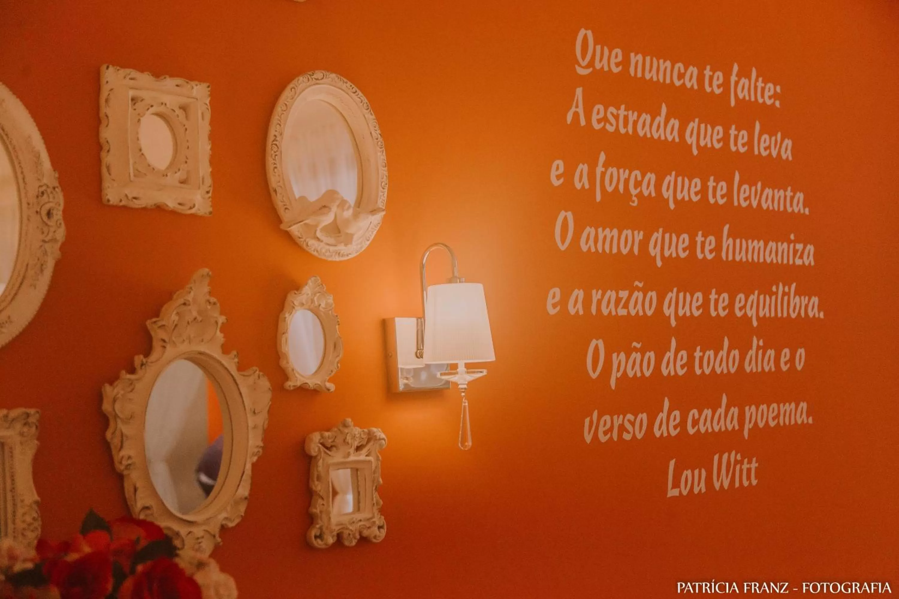 Decorative detail in Pousada Villa D'Ouro