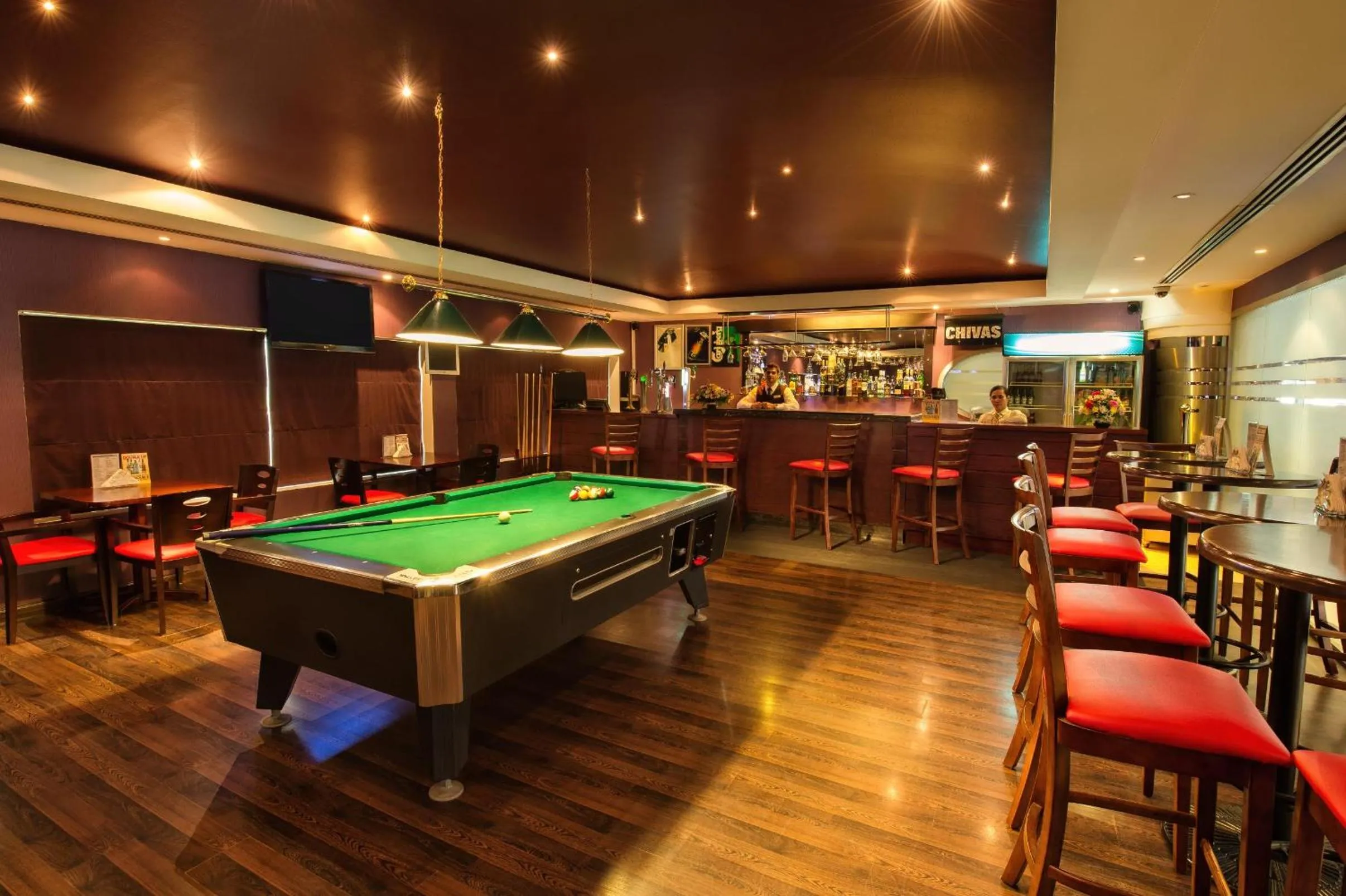 Lounge or bar in Grand Central Hotel