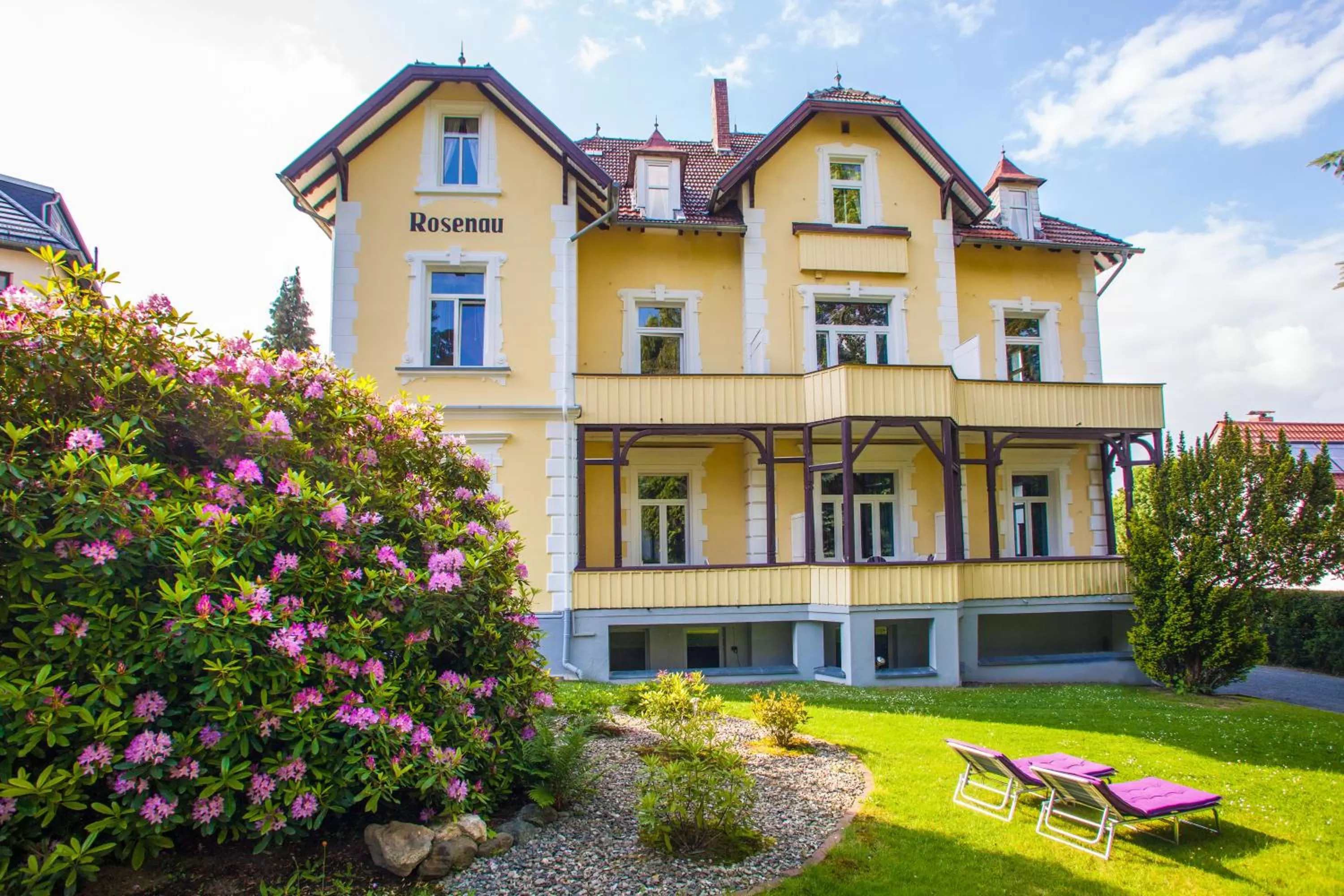 Property building in Hotel Rosenau