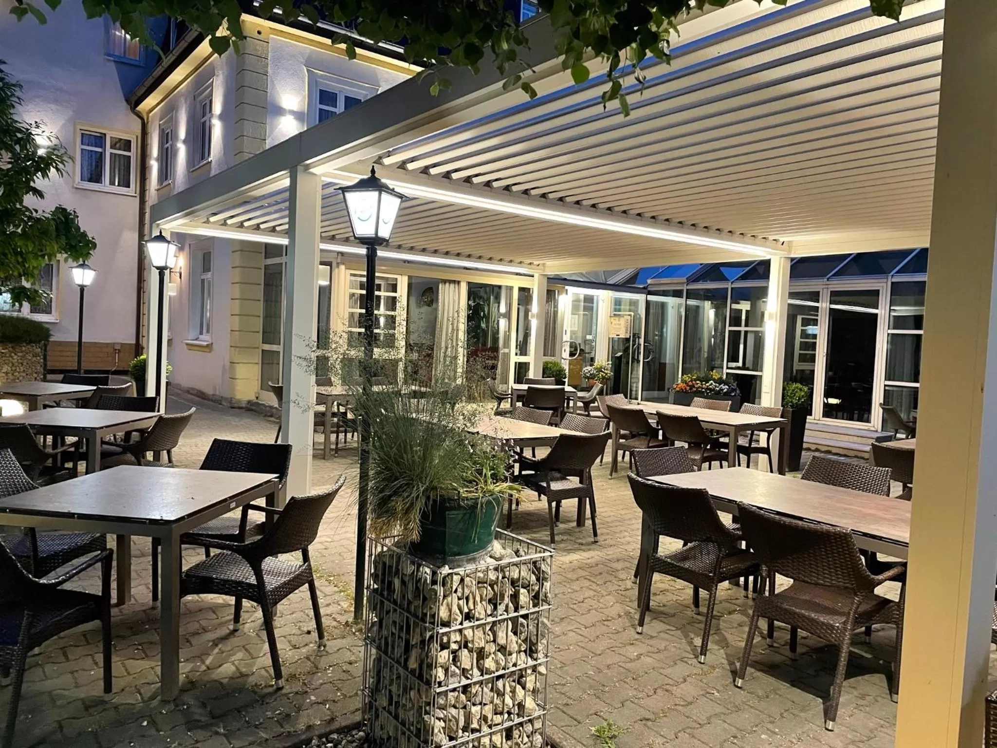 Garden, Restaurant/Places to Eat in Hotel-Gasthof Hüttensteinach