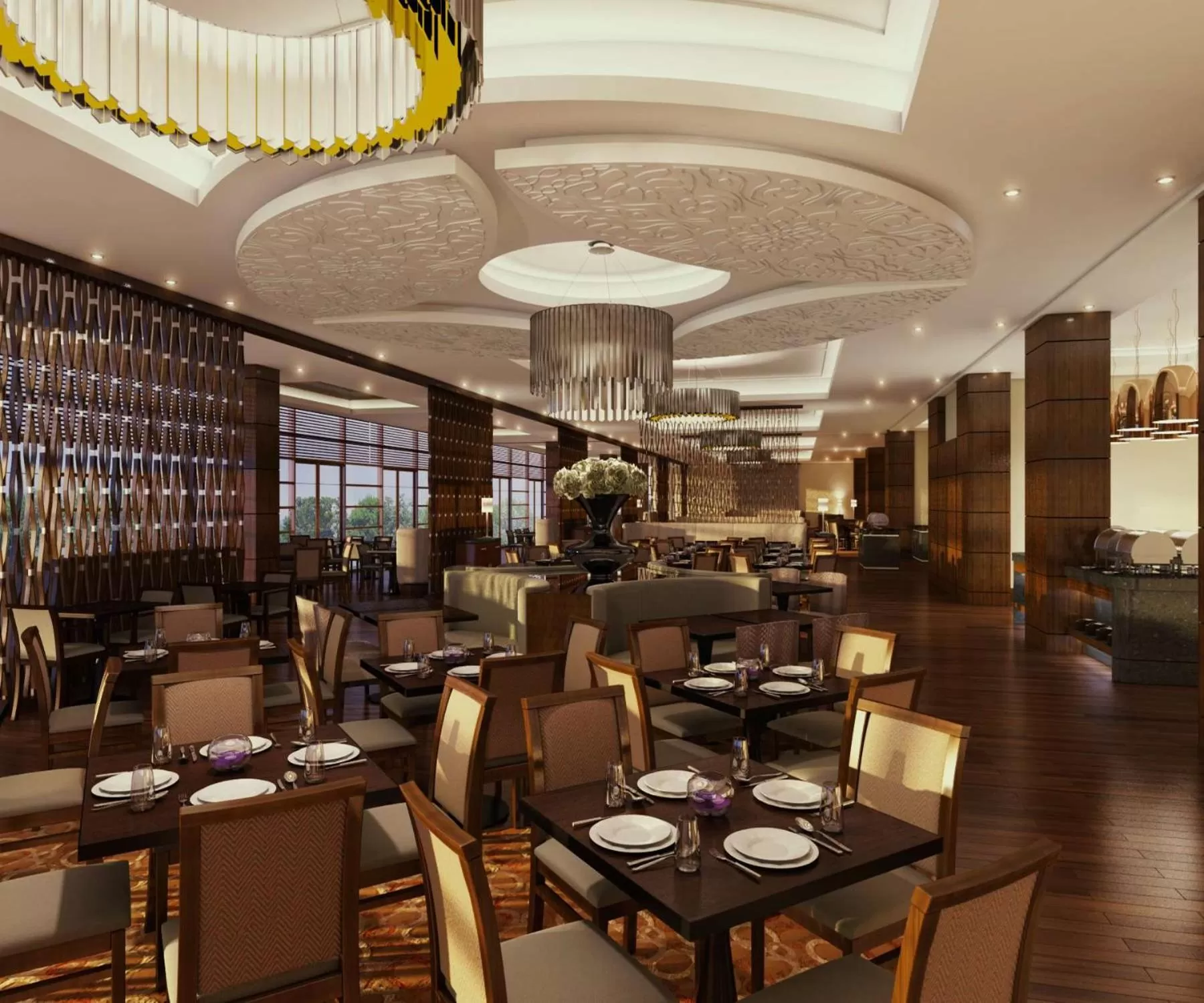 Restaurant/places to eat in DoubleTree by Hilton Hotel & Conference Centre Warsaw