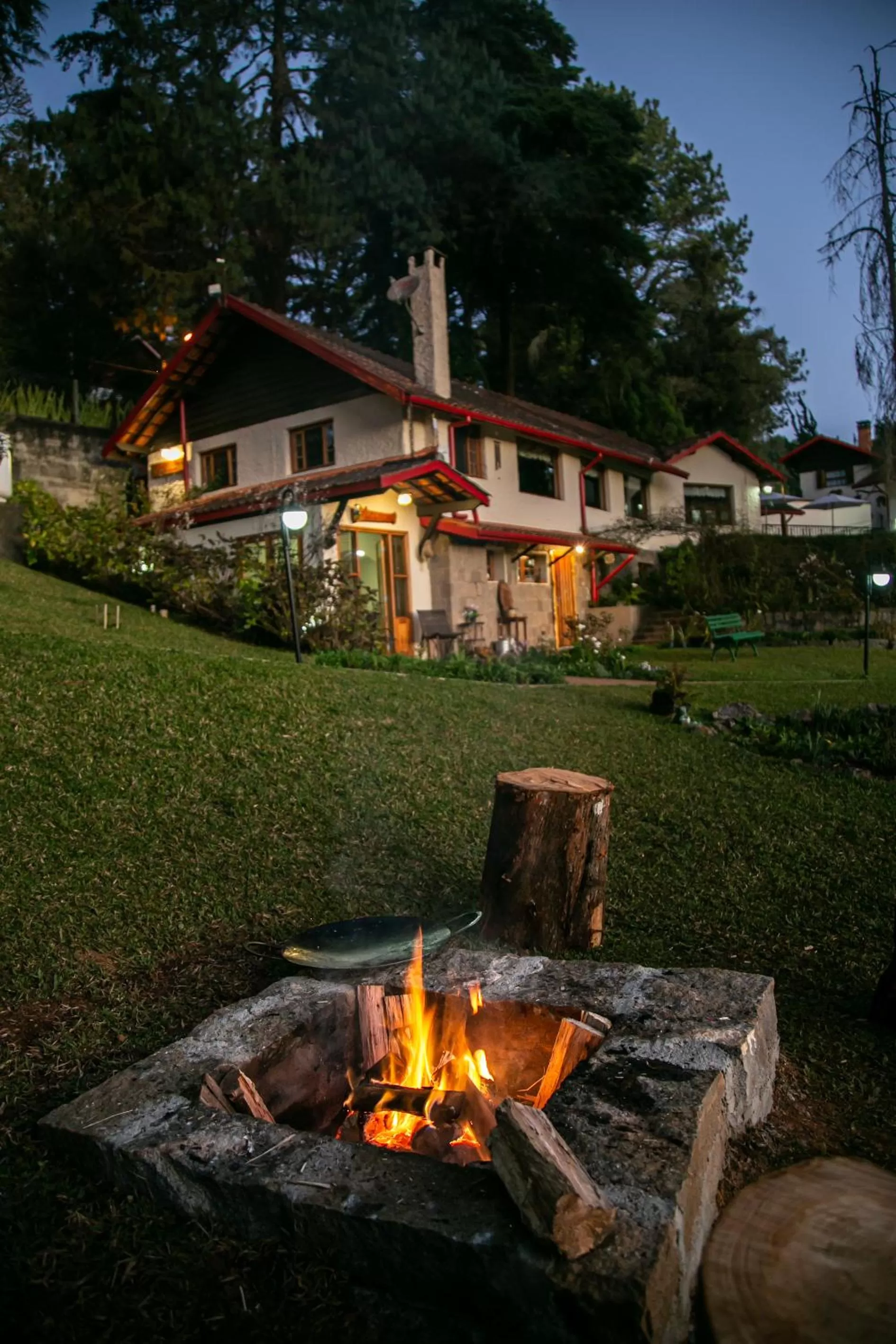 Night in Pousada Aguia da Montanha