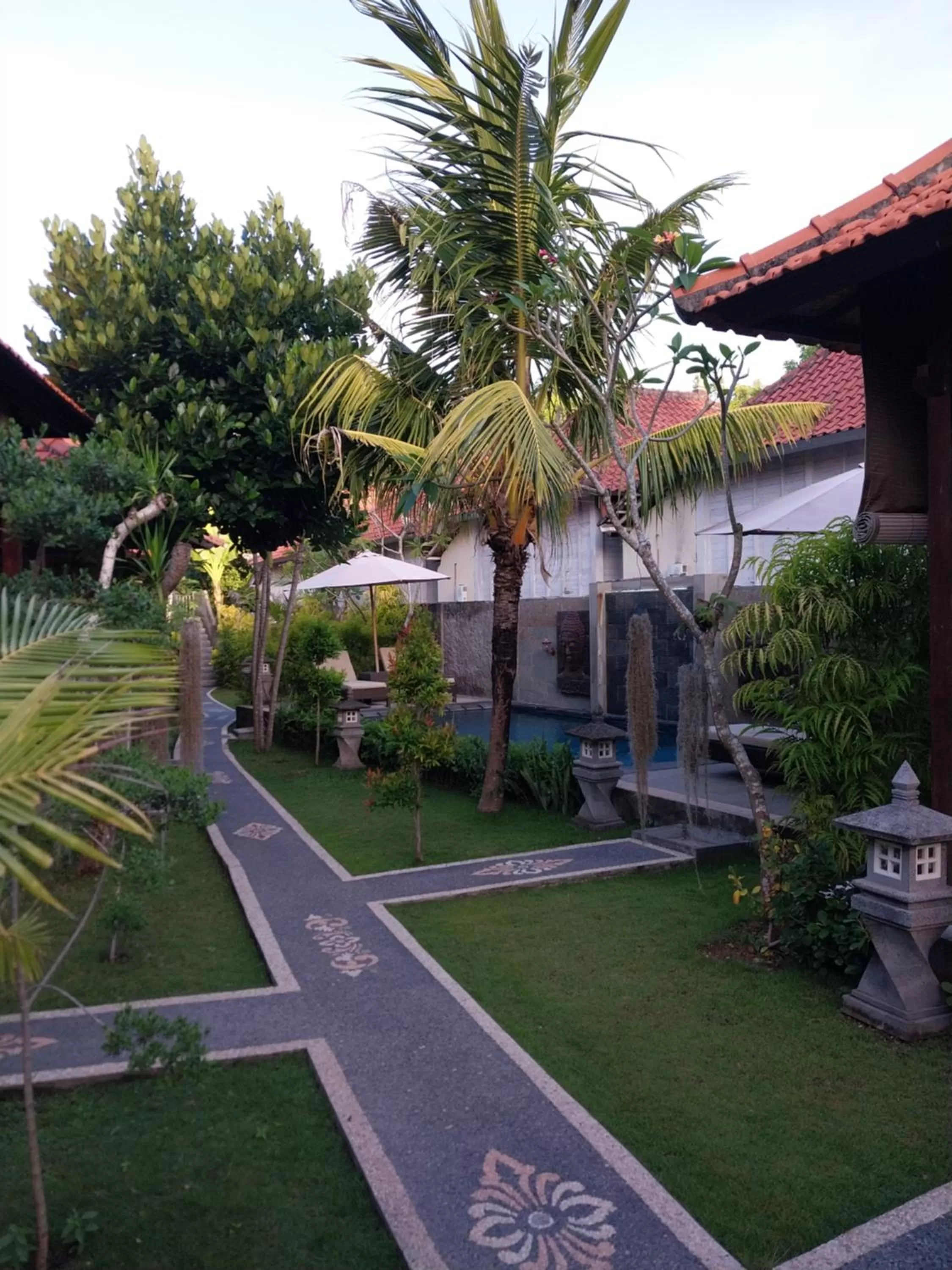 Garden in Isola D'oro lembongan