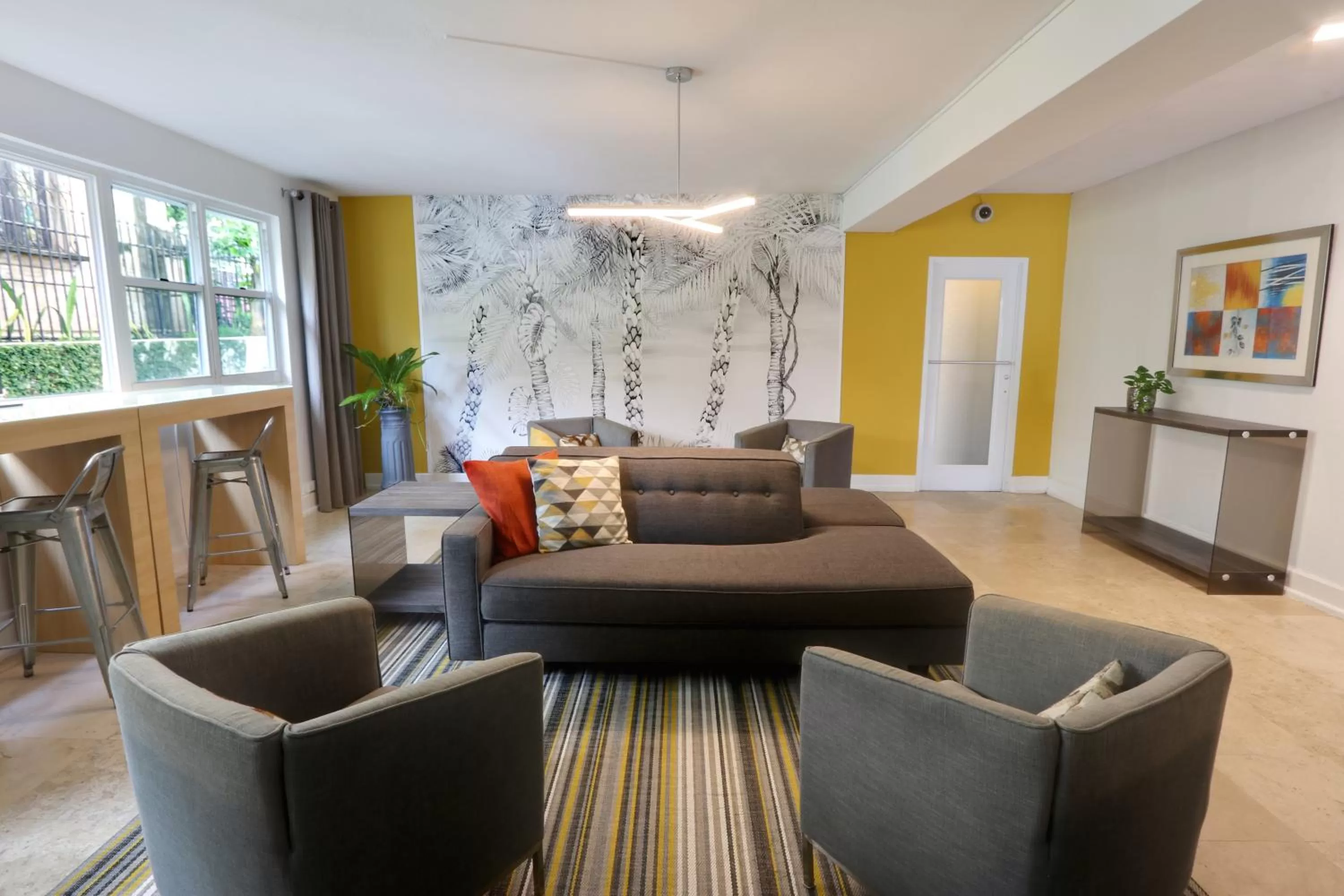 Seating area in Hotel Miramar