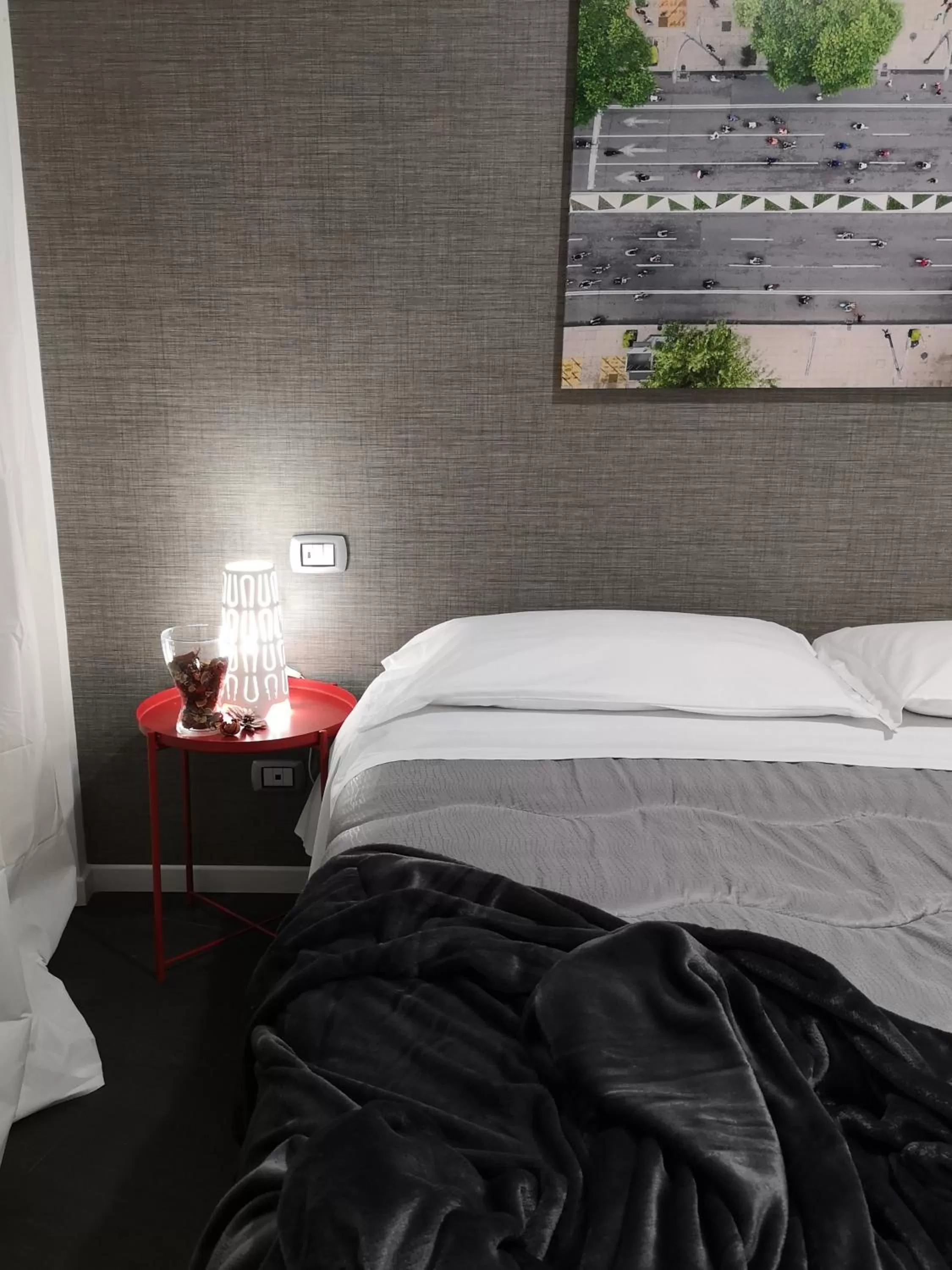 Bedroom, Bed in Hotel Panorama