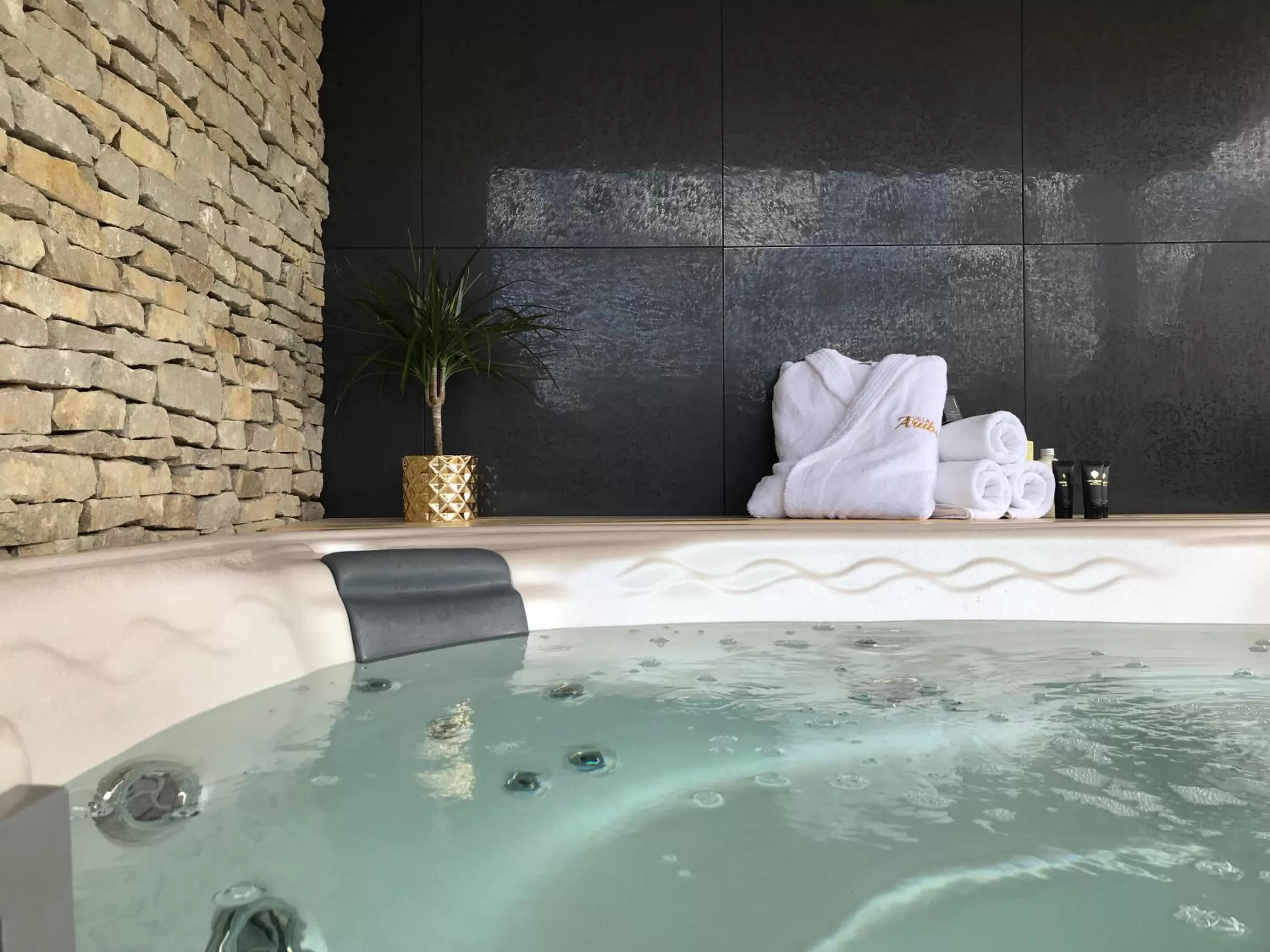 Hot Tub in Villa Aruba & Private SPA Suites