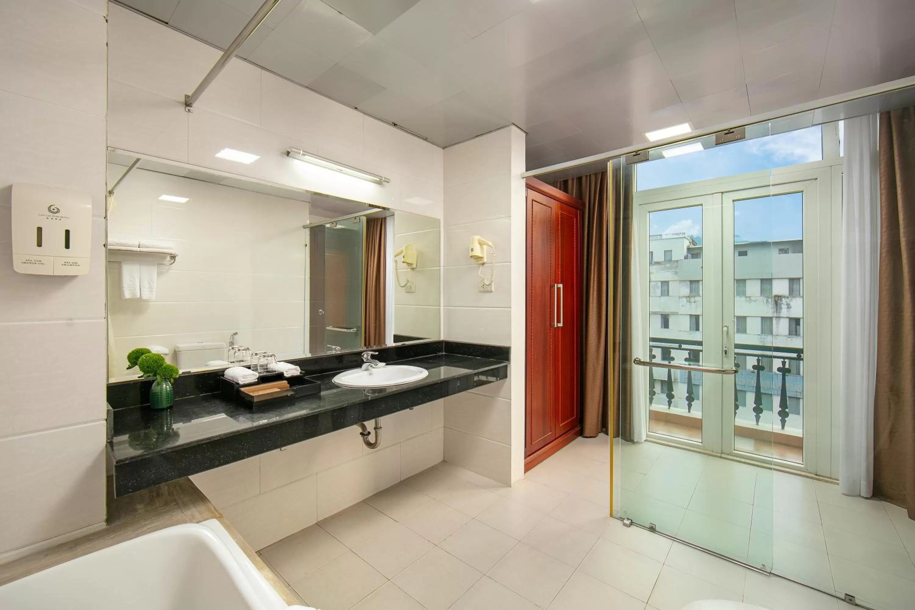 Bathroom in Lao Cai Star Hotel