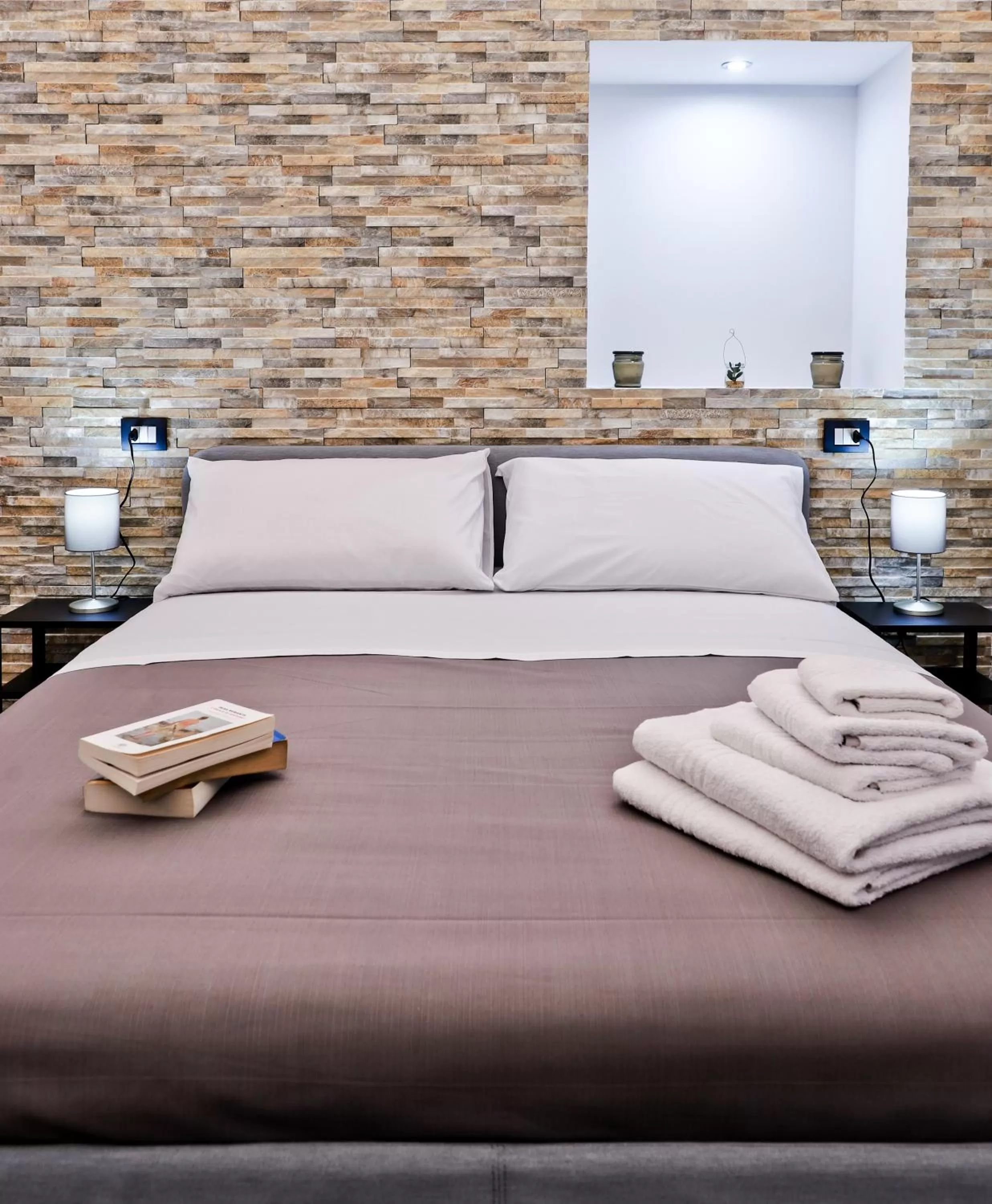 Bed in Terra Mia Savoia B&B