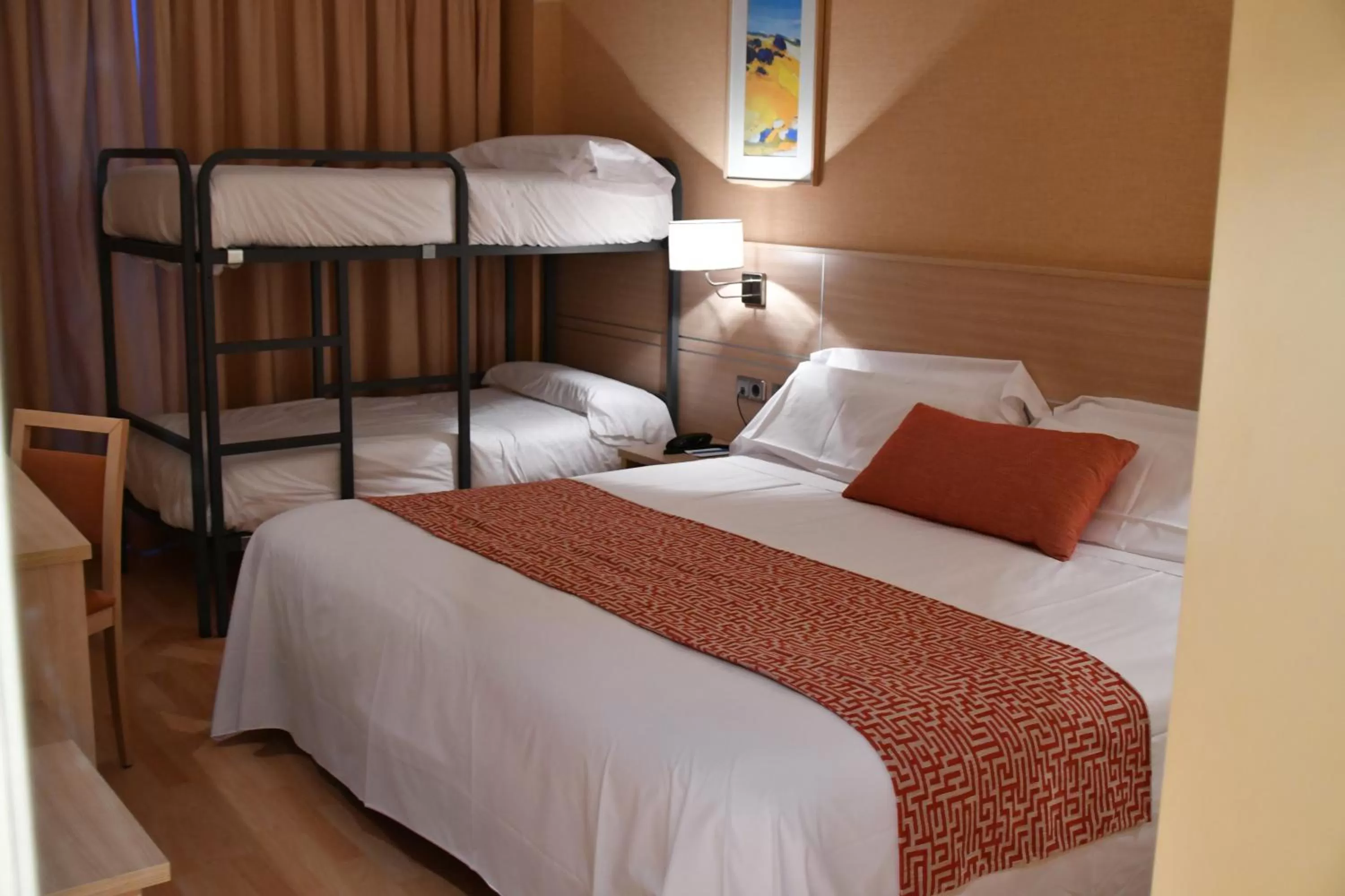 Bed in Hotel Class Valls