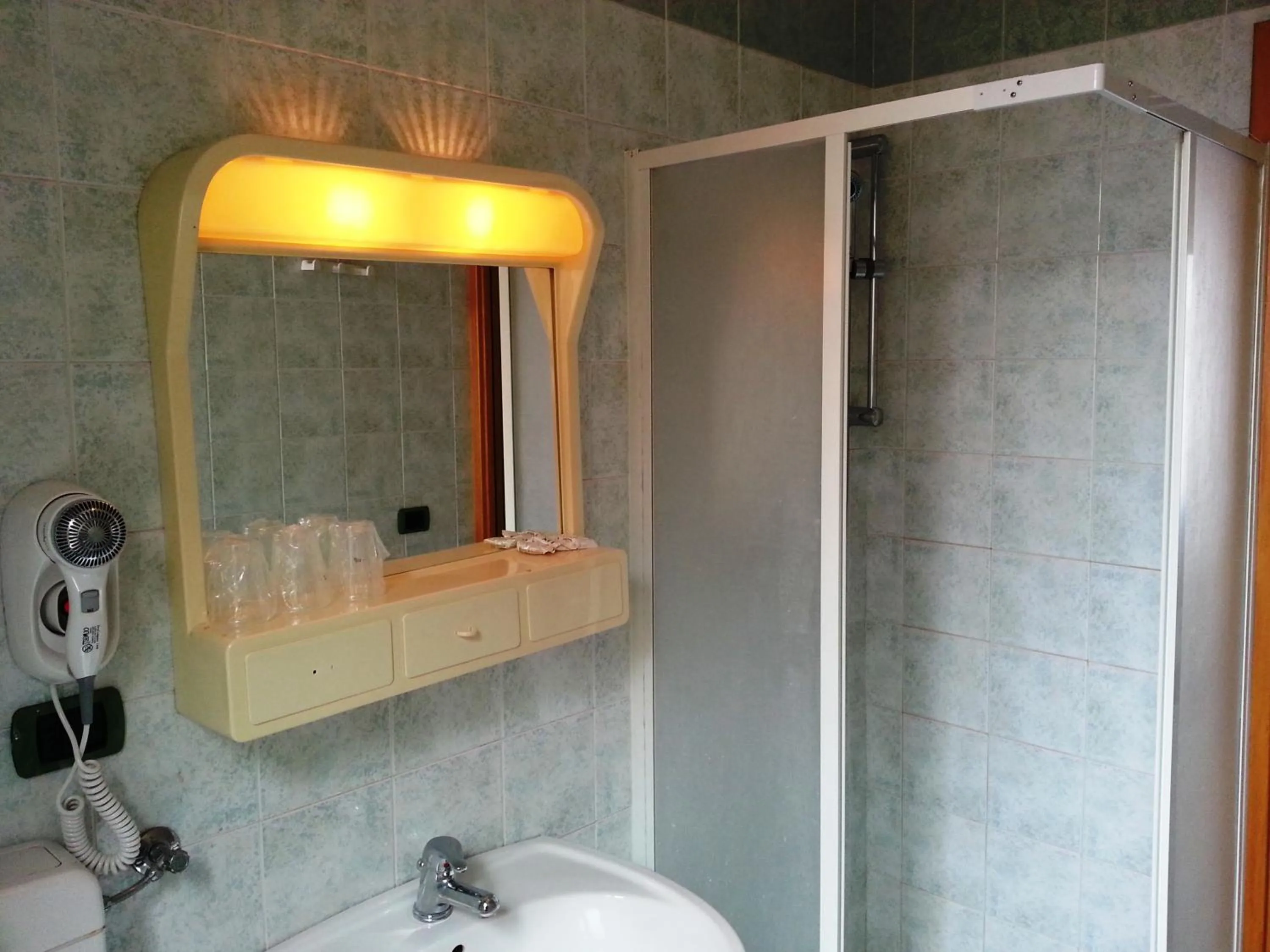 Bathroom in Hotel Clodia