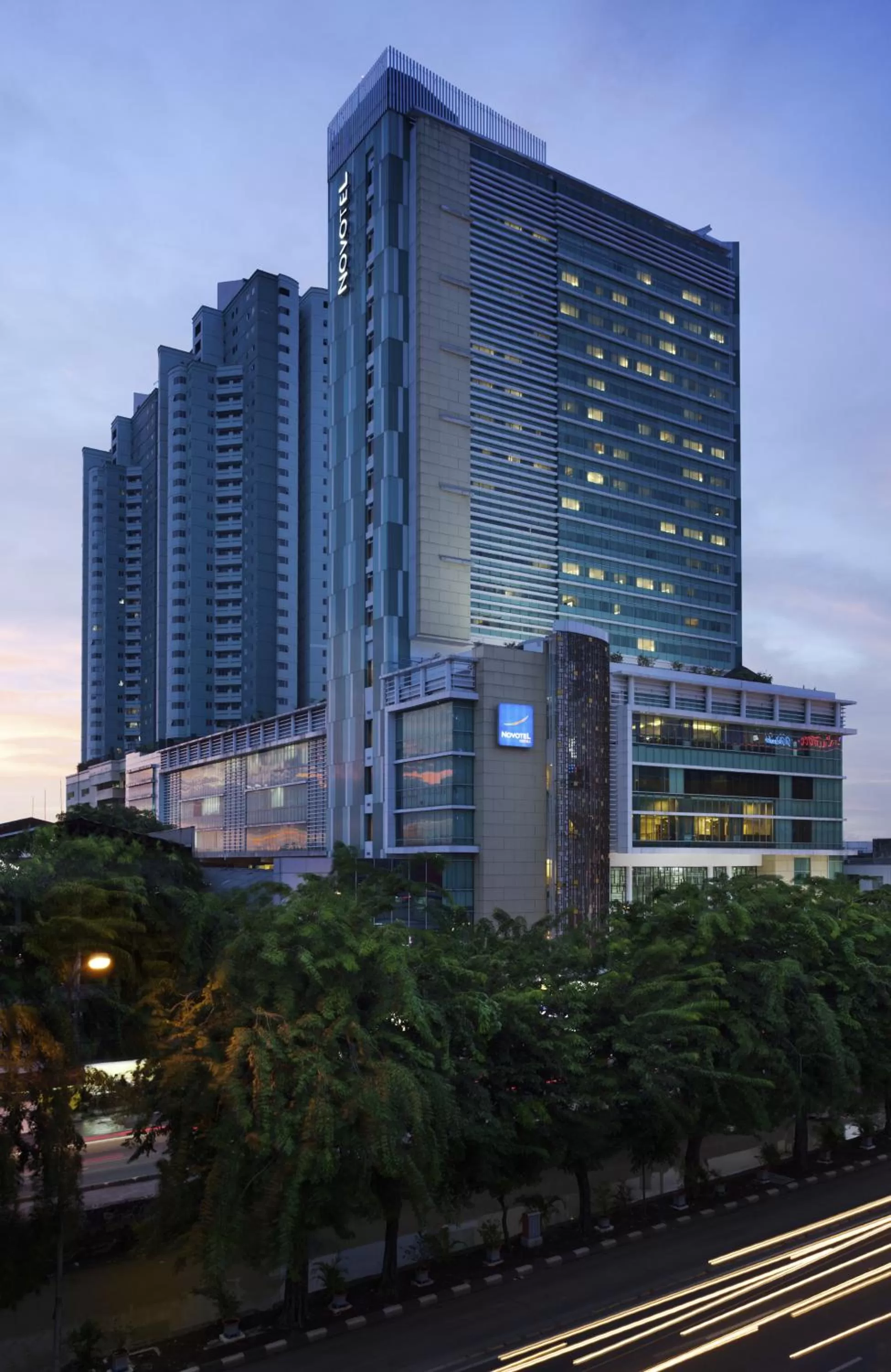 Facade/entrance in Novotel Jakarta Gajah Mada