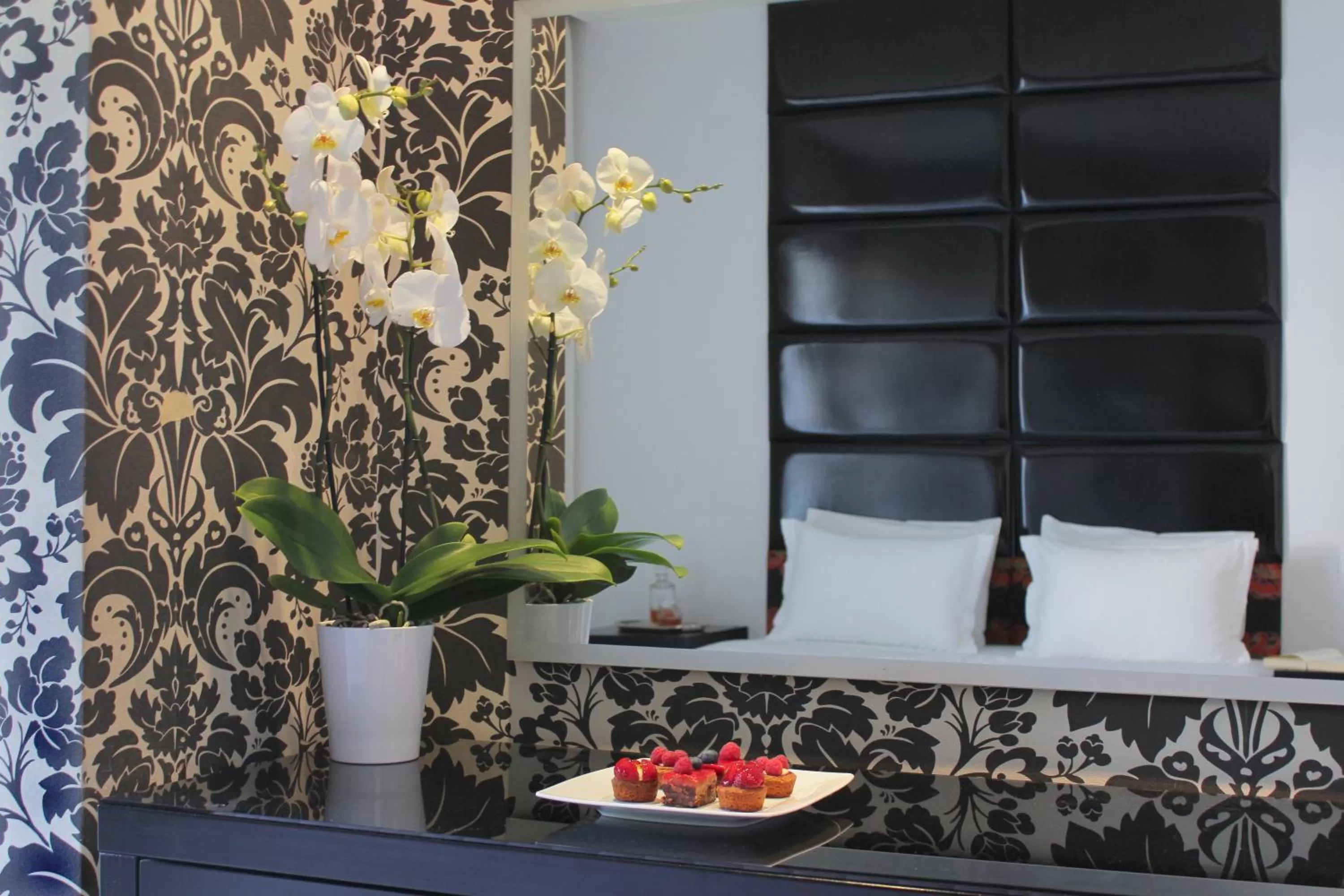 Decorative detail in Galaxy Art Hotel