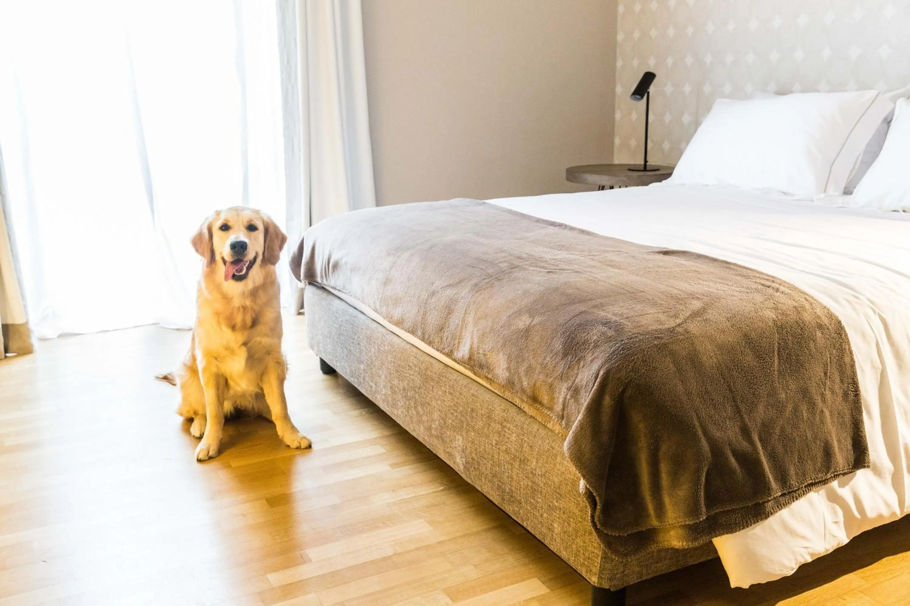 Bed in 200 ROOMS & TERRACE