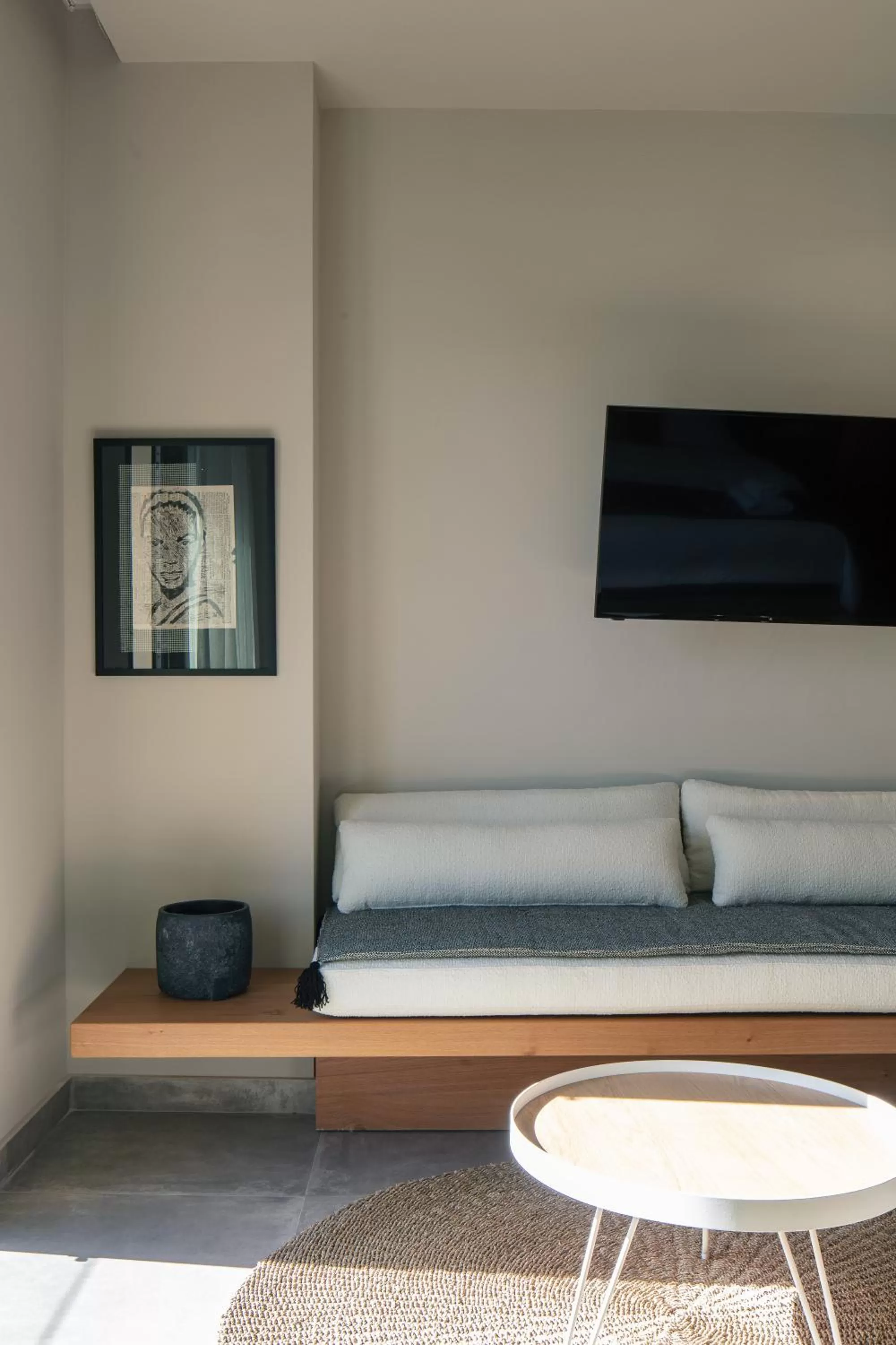 Seating area in Chapter 02 Gallery Suites