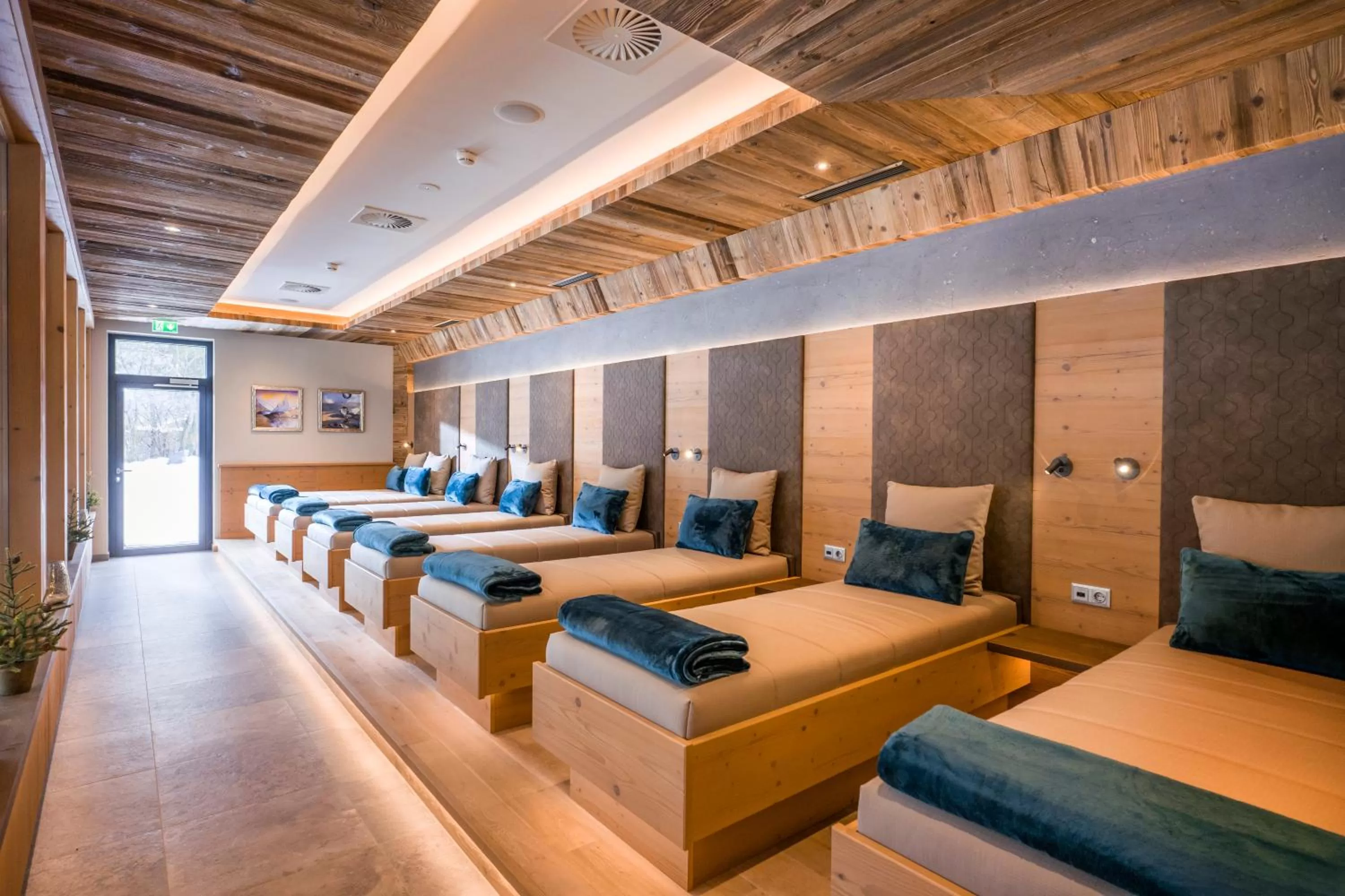 Spa and wellness centre/facilities in Hotel Bergkristall