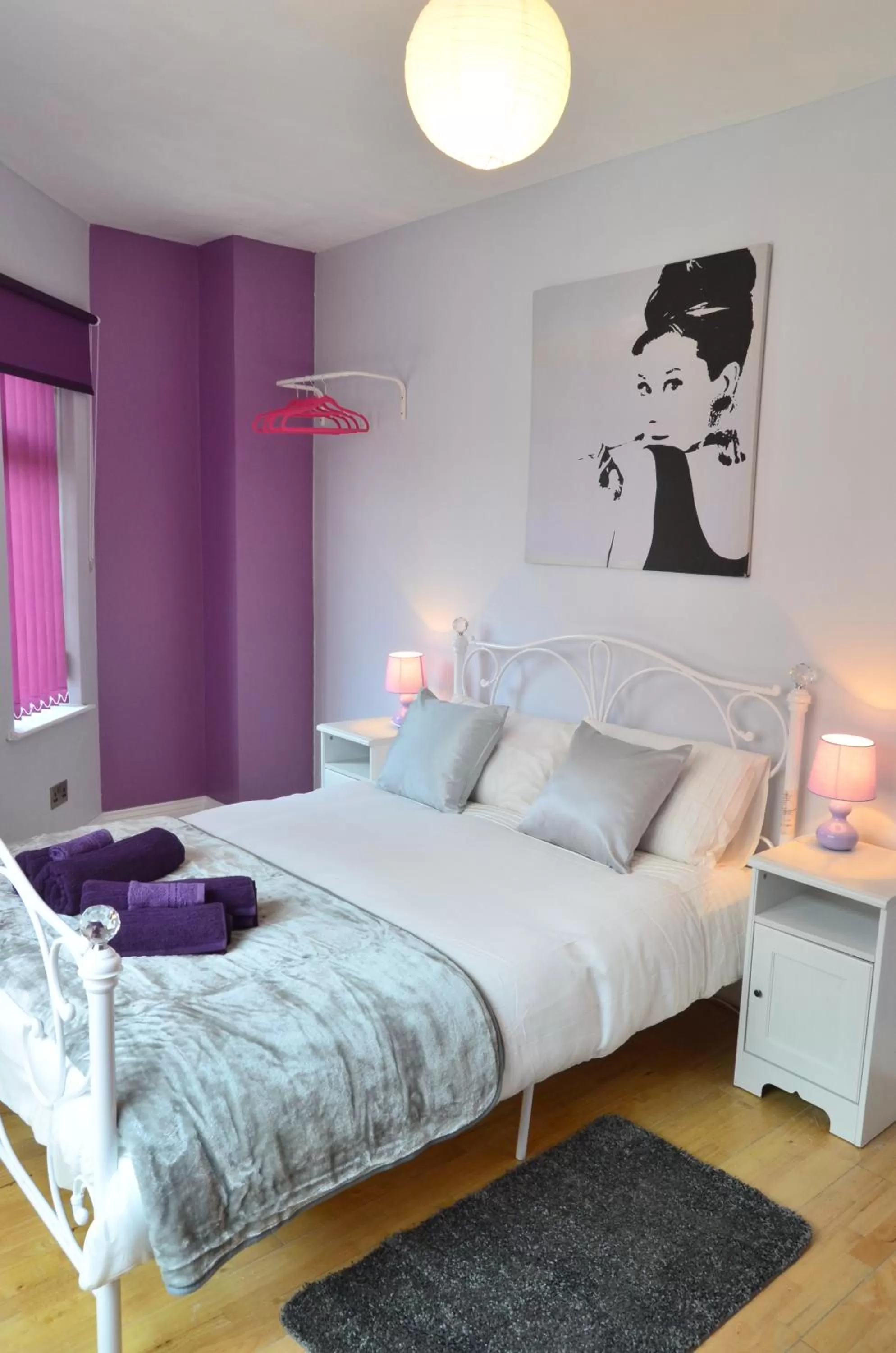 Bed in Old Trafford Guest House