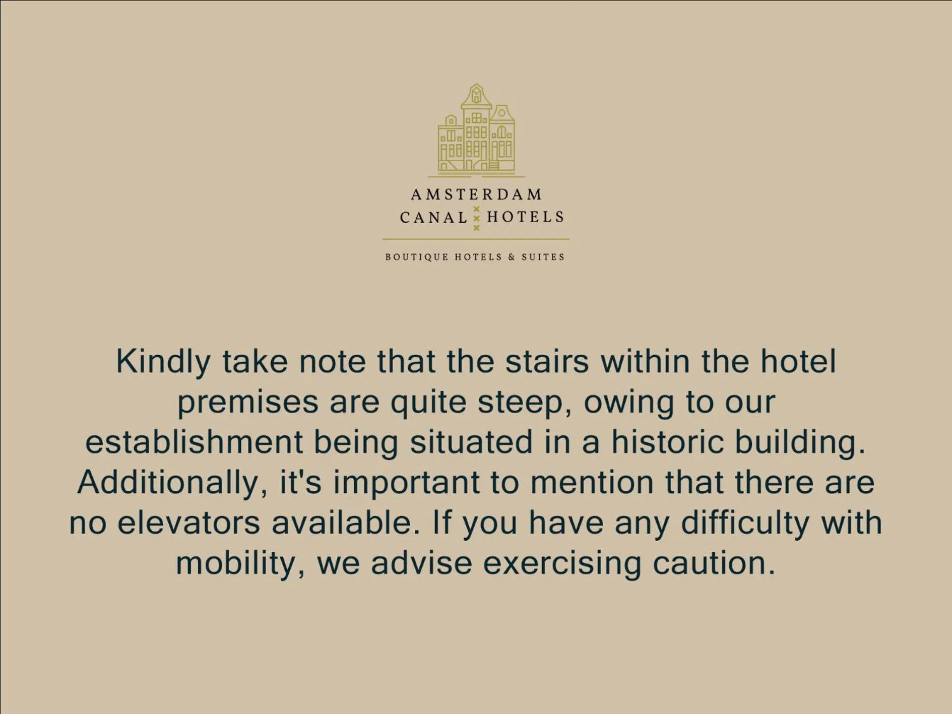 Text overlay in Grand Canal Boutique Hotel