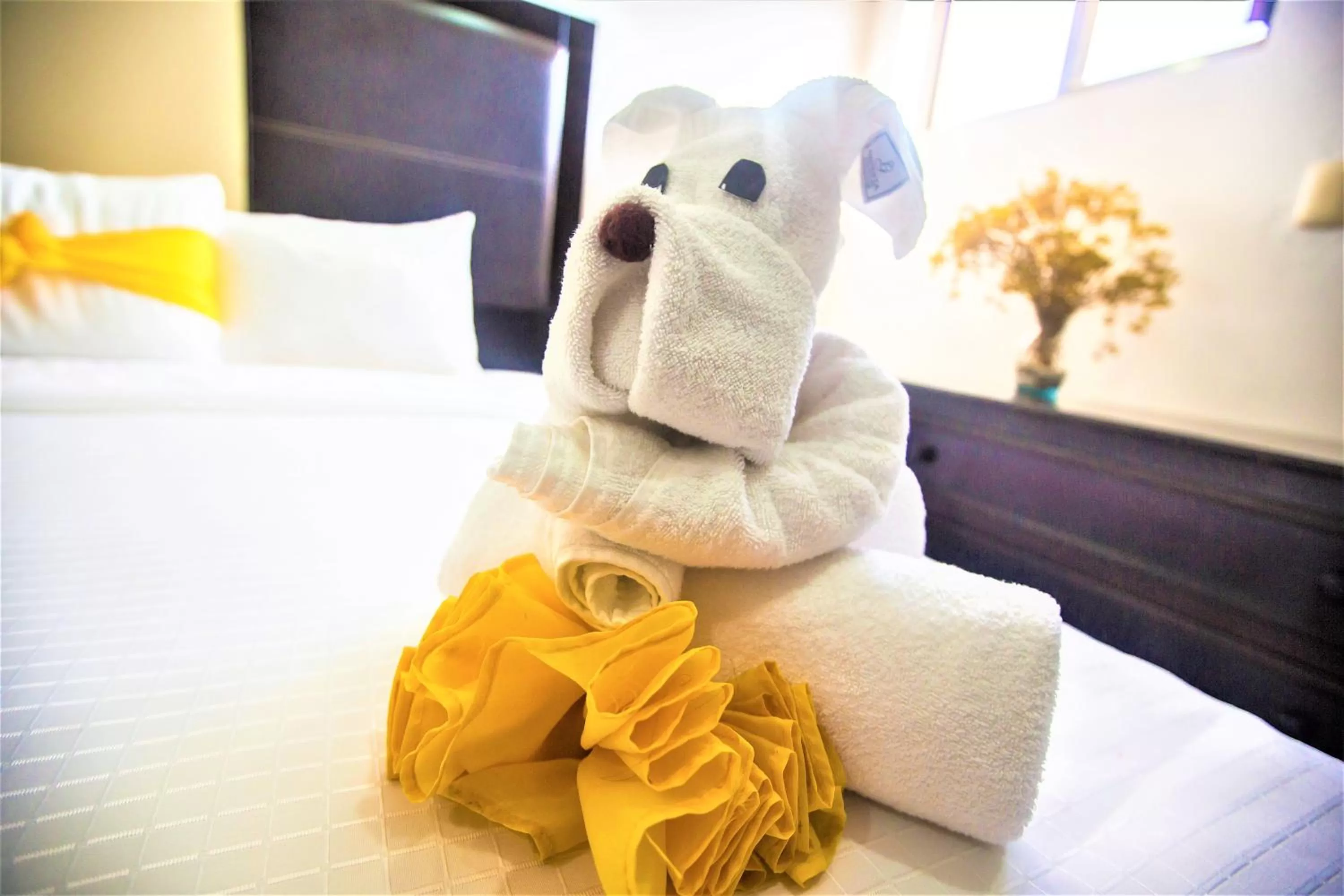 Decorative detail, Bed in Hotel Plaza Mirador