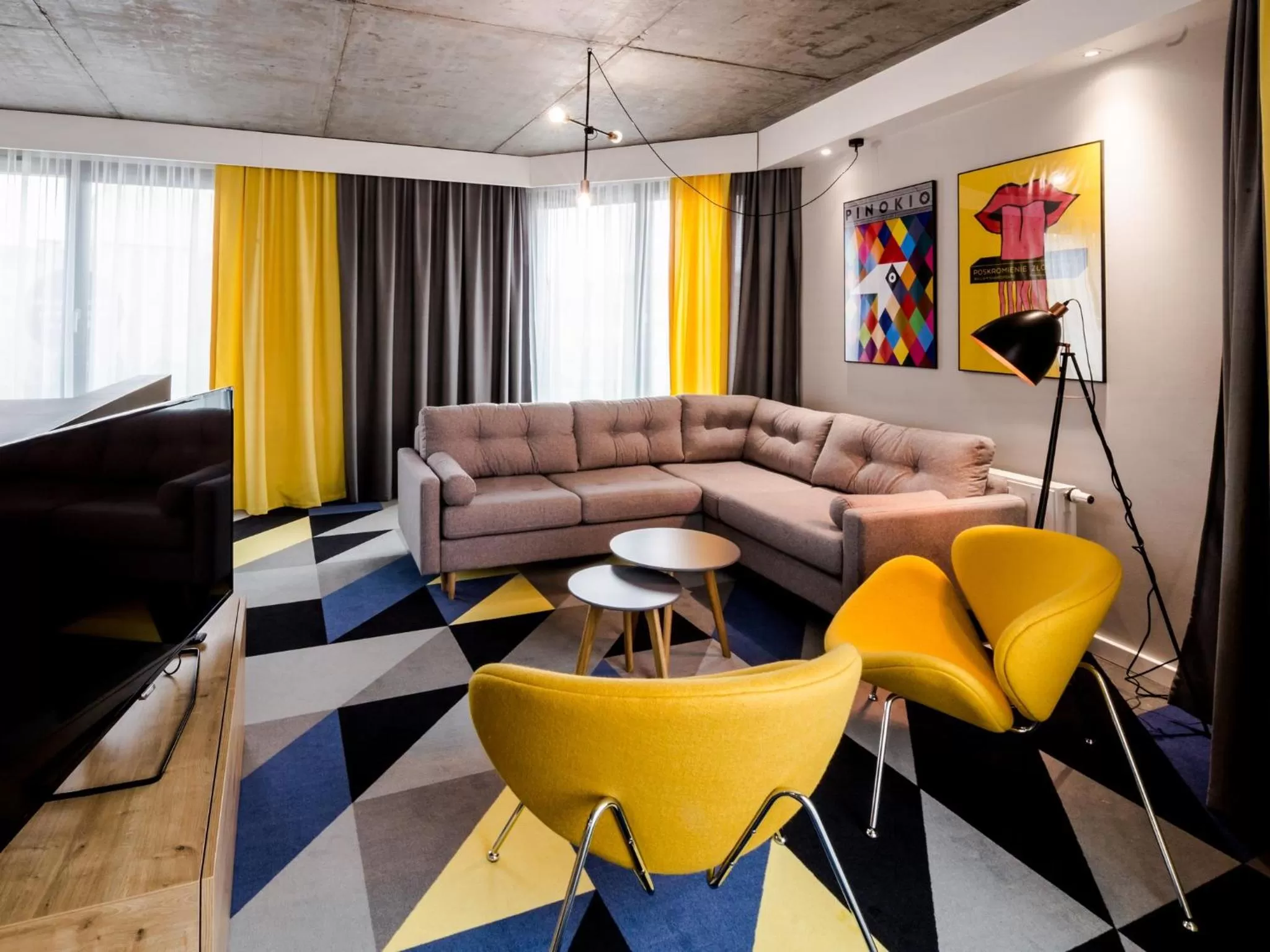 Living room in Lwowska 1