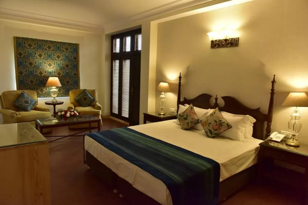 Bed in The Oaktree House