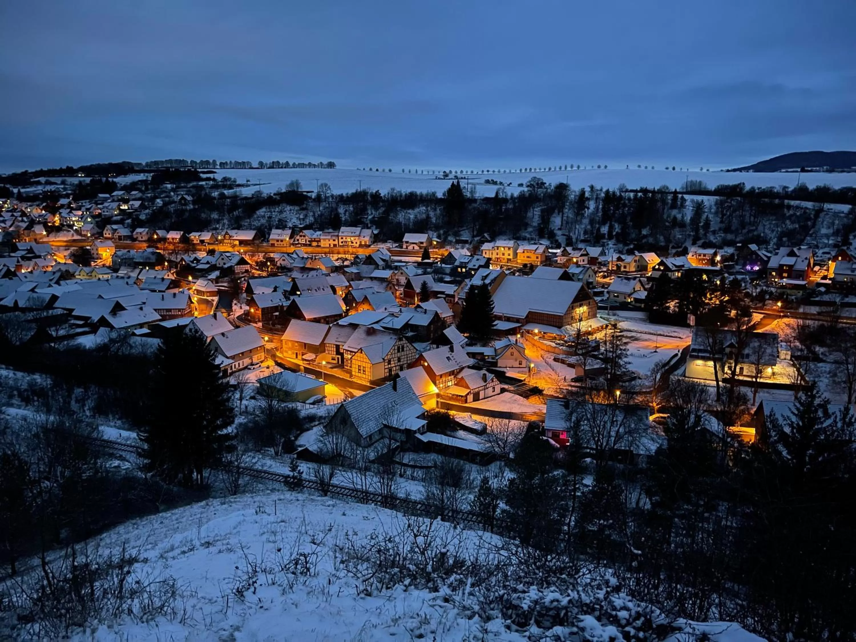 Neighbourhood in Landhotel Der Distelhof mit Scheunencafé