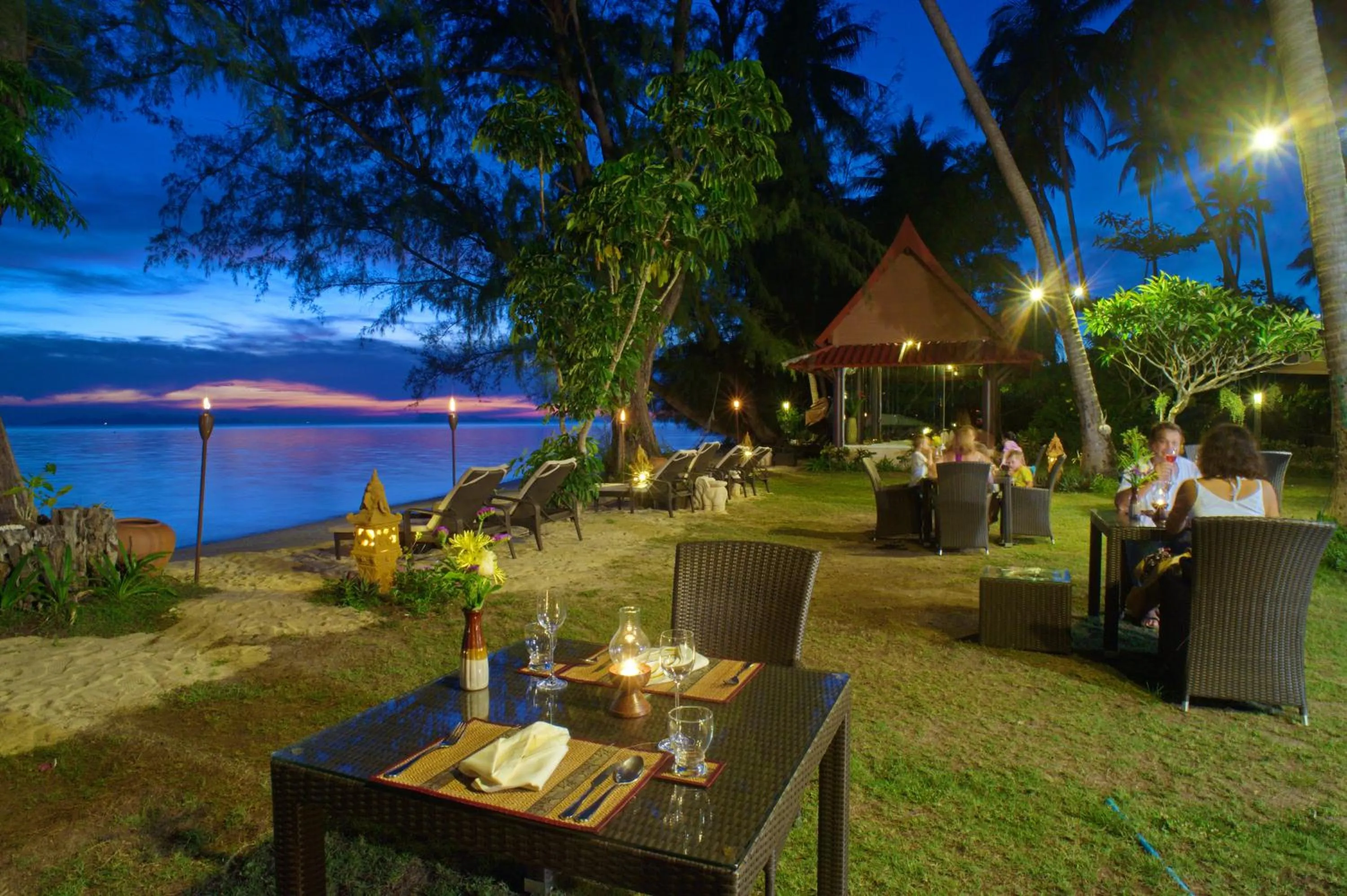 Dining area in The Siam Residence Boutique Resort