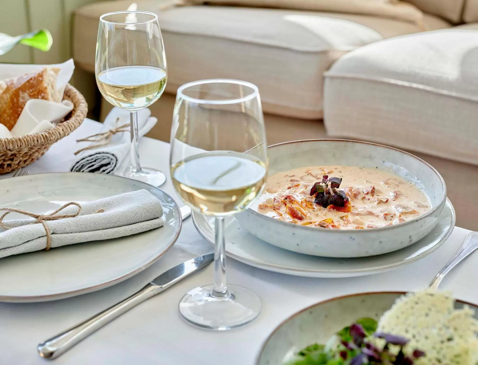 Food close-up in Hotel Zonne