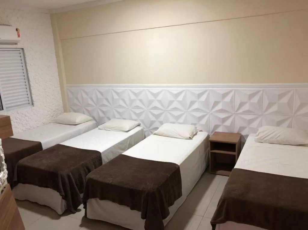 Bed in Aeroporto Plaza Hotel