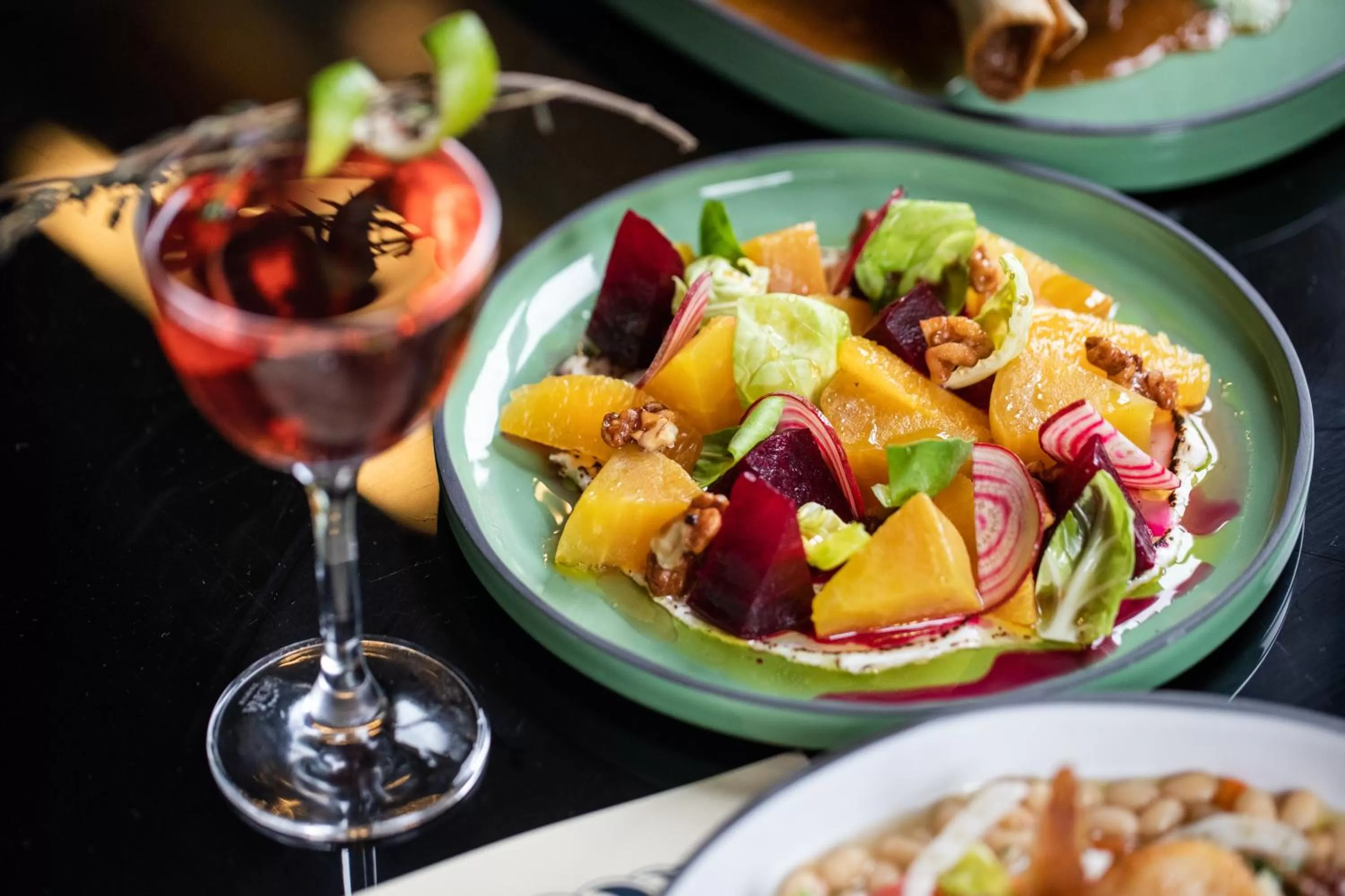 Restaurant/places to eat in La Colombe d'Or Hotel