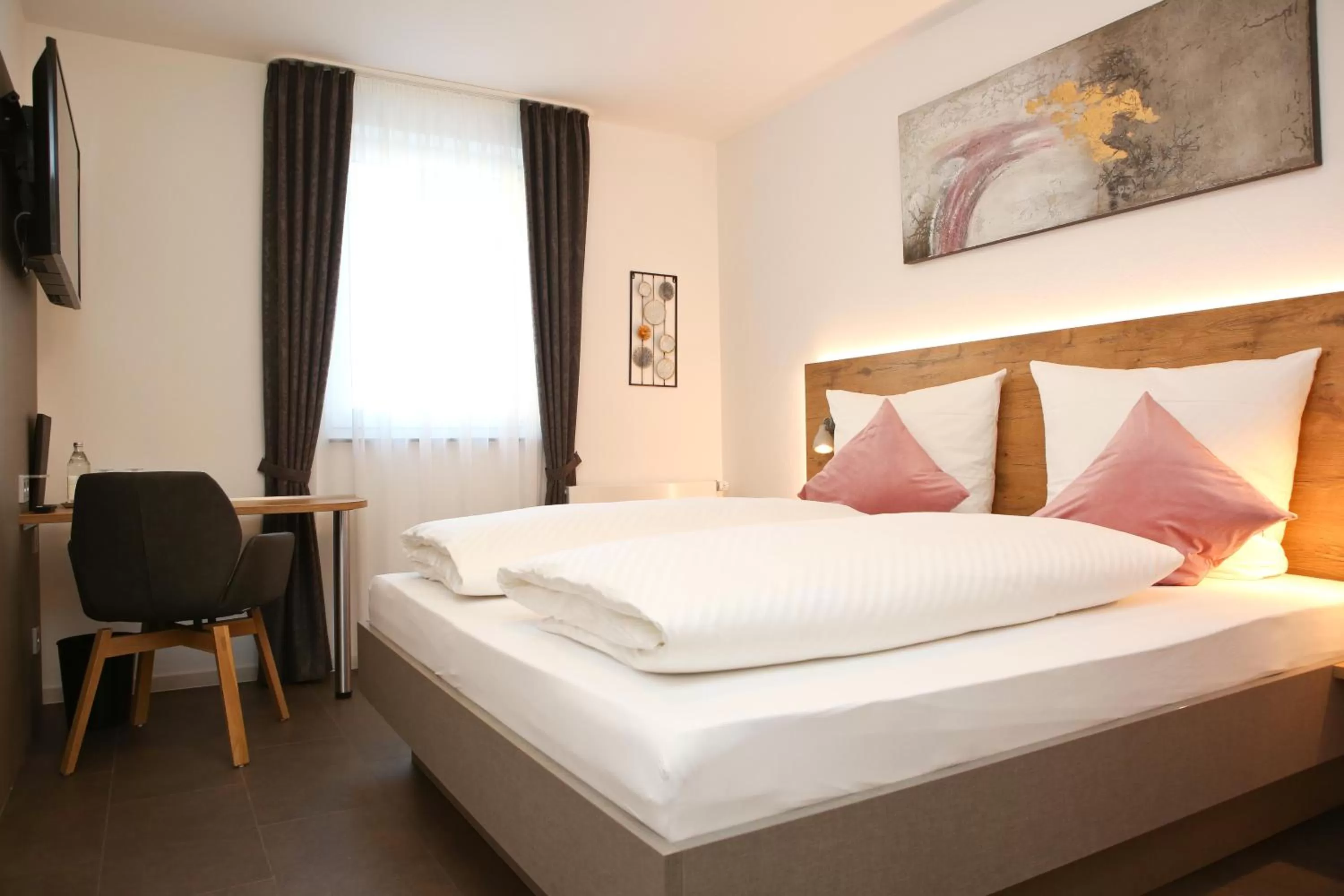 Bed in Gasthof Hotel Adler Inneringen