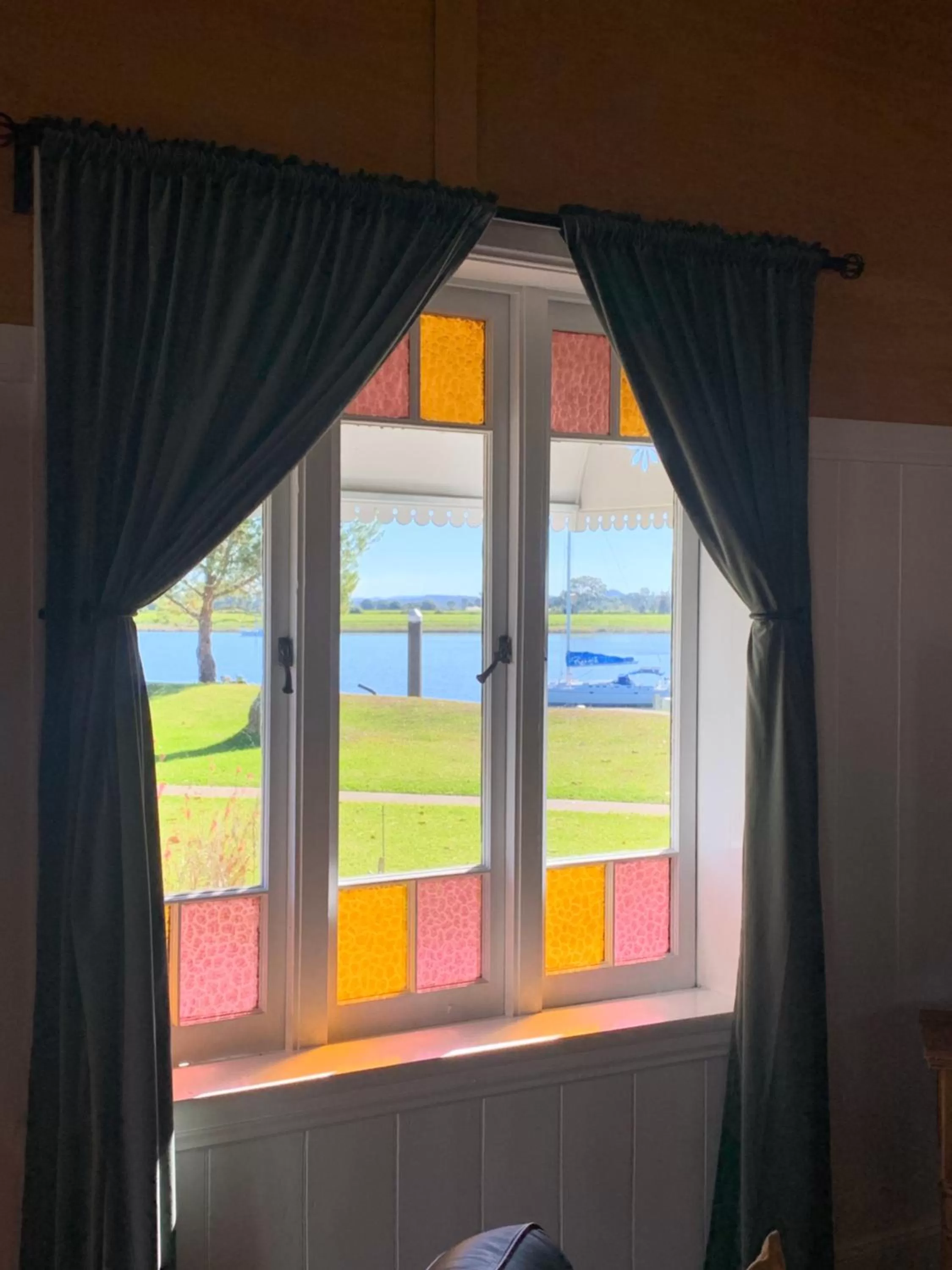 River view in The Bank House Ulmarra