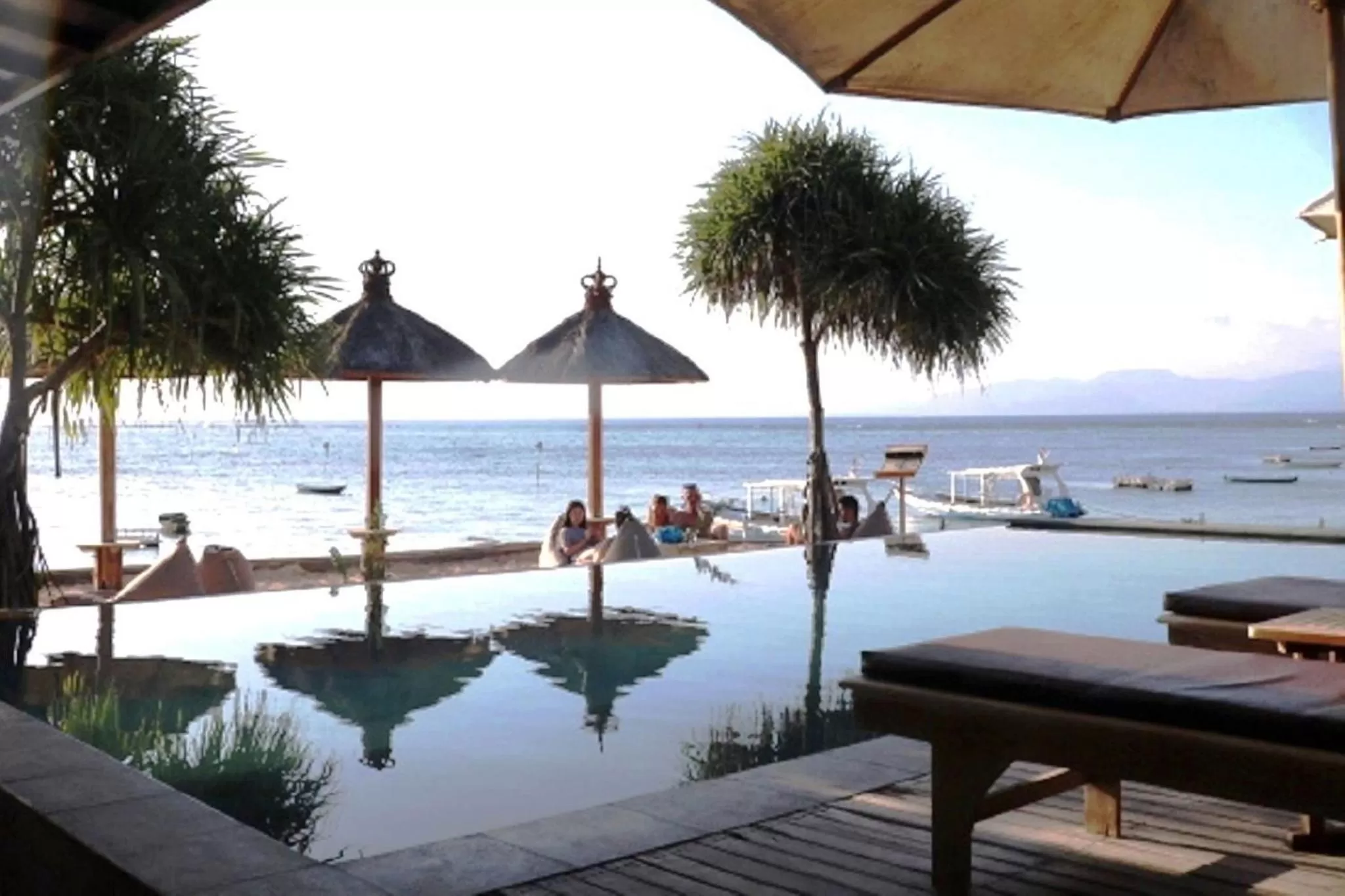 Sea view in Pemedal Beach Resort