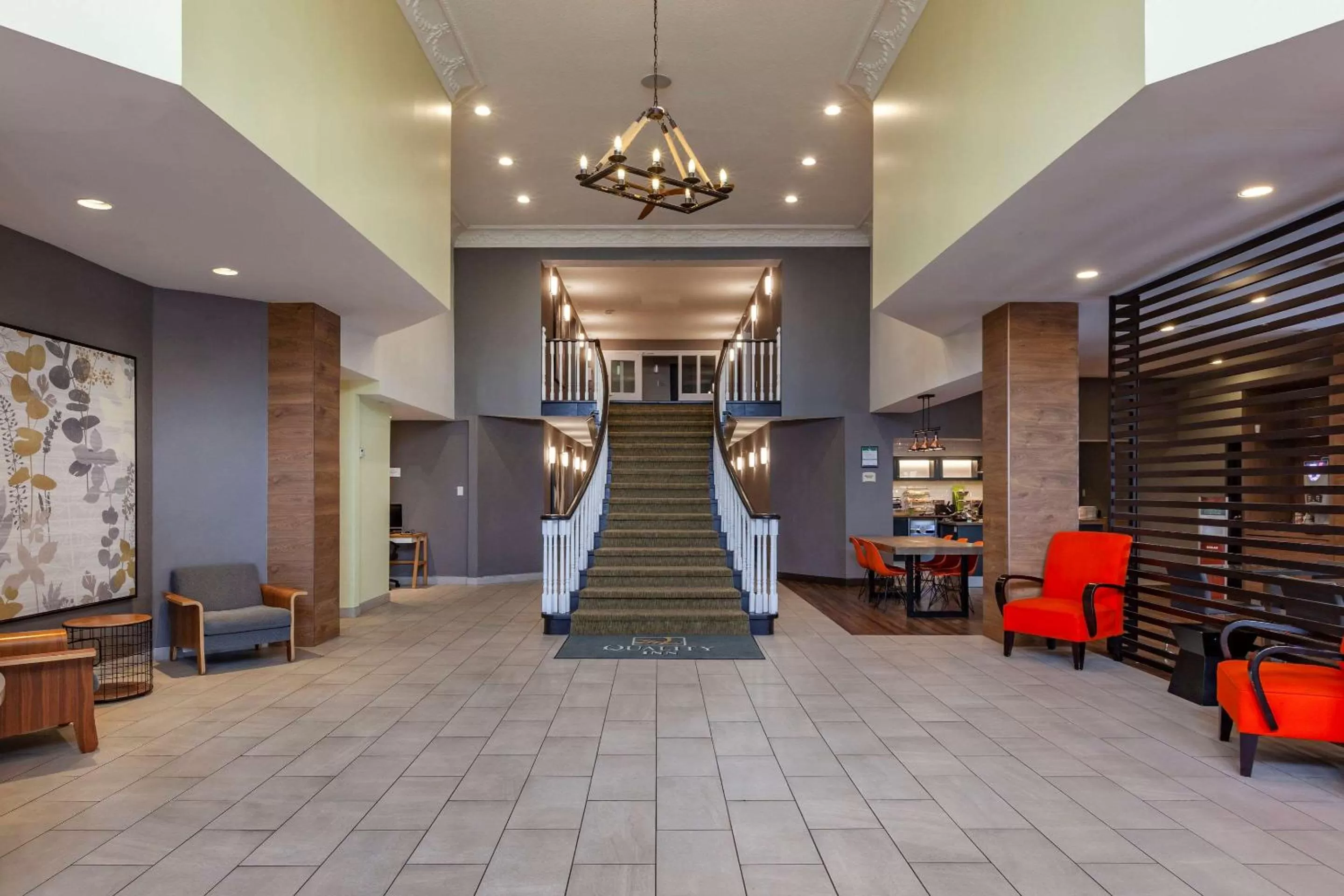 Lobby or reception in Quality Inn Airport West