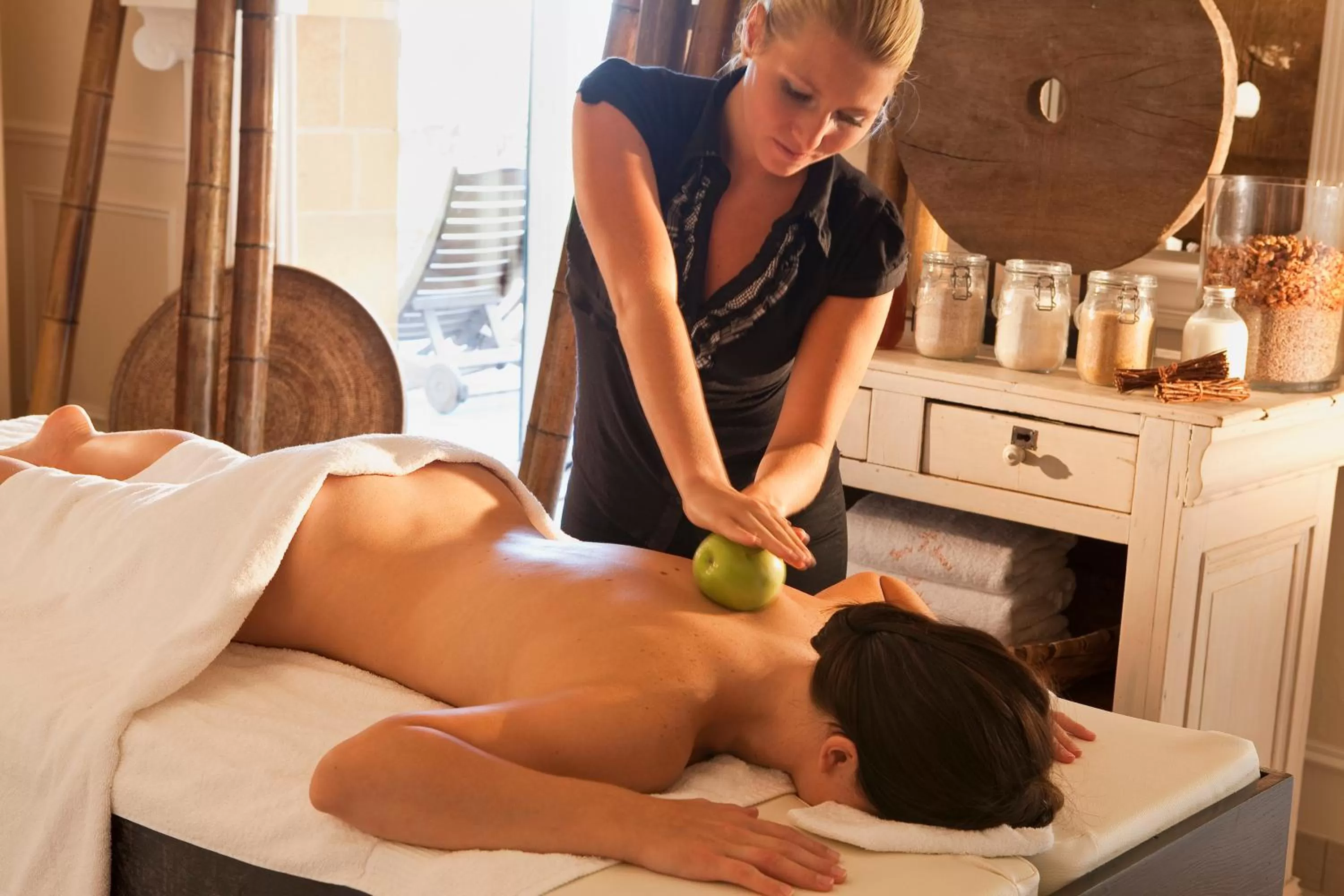 Massage in La Ferme Saint Simeon Hotel & Spa - Relais & Chateaux