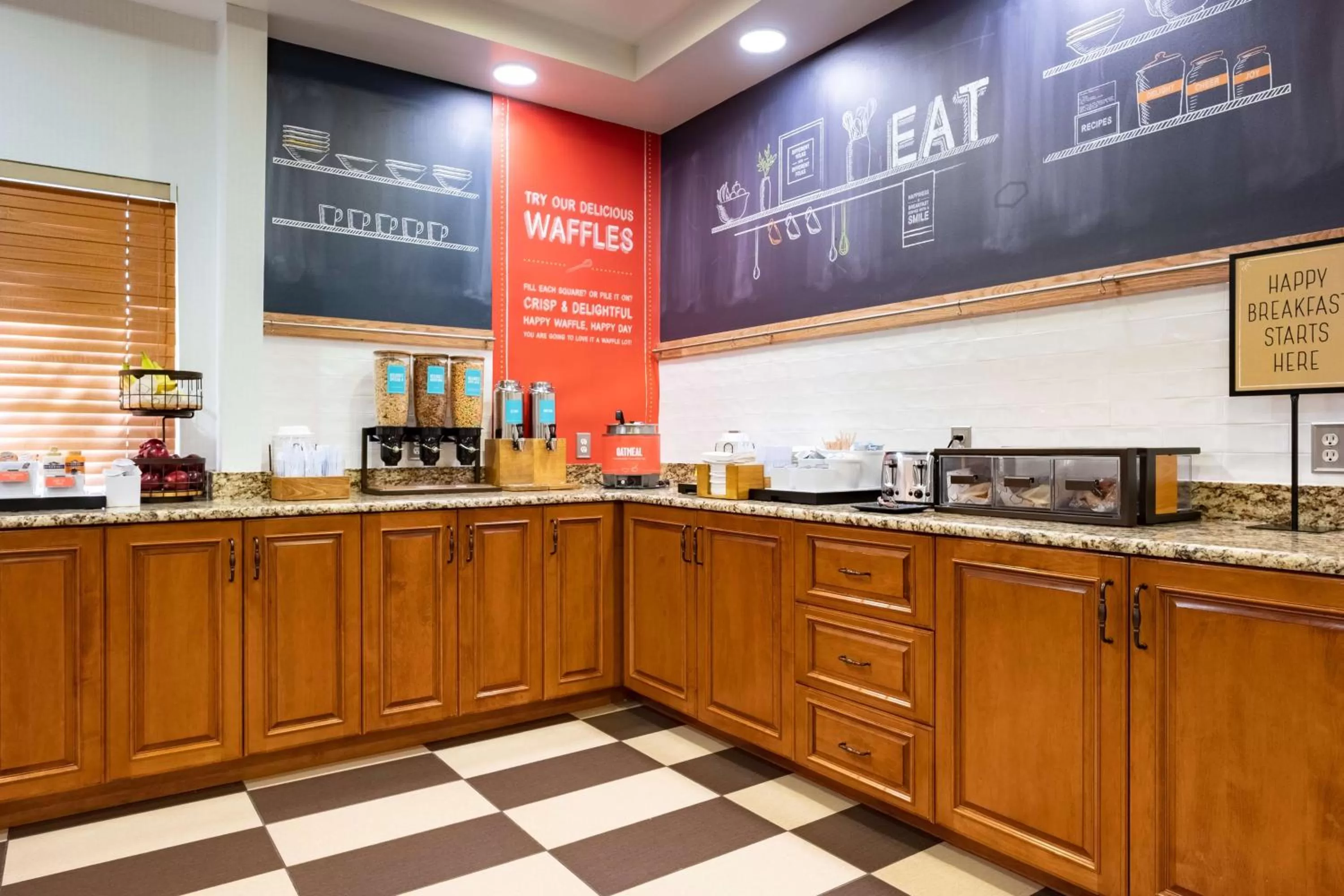 Breakfast in Hampton Inn Richfield