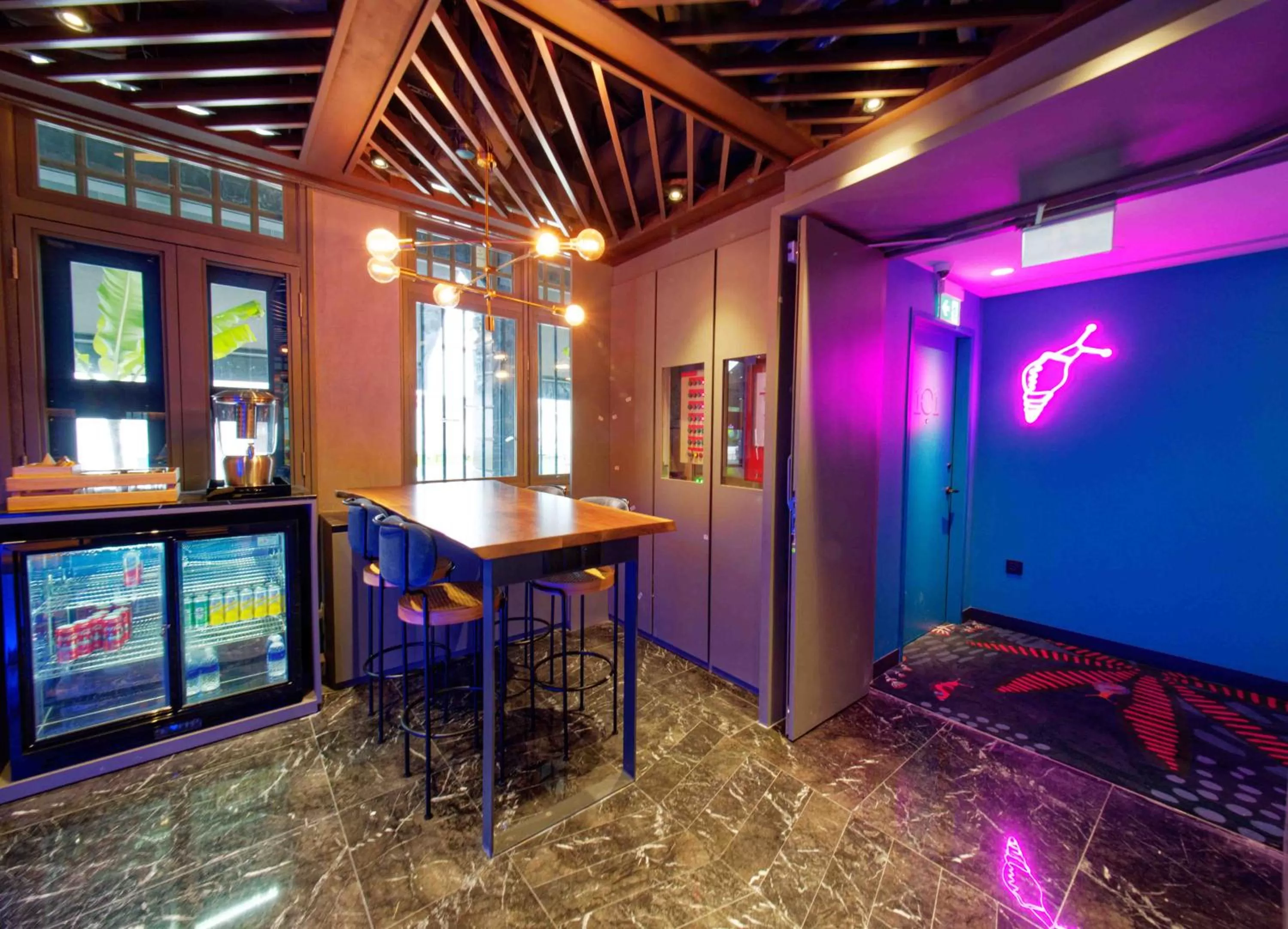 Lounge or bar in Hotel Soloha at Chinatown