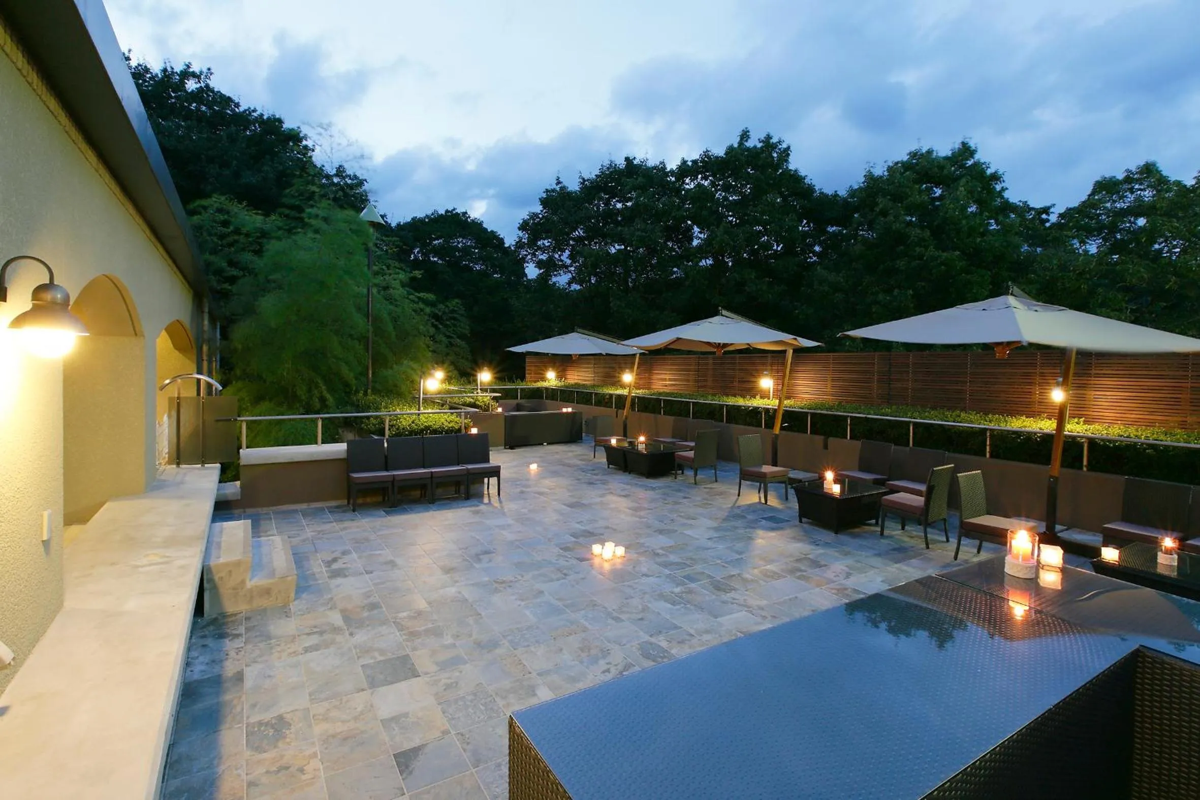 Balcony/Terrace in Hotel Floracion Nasu