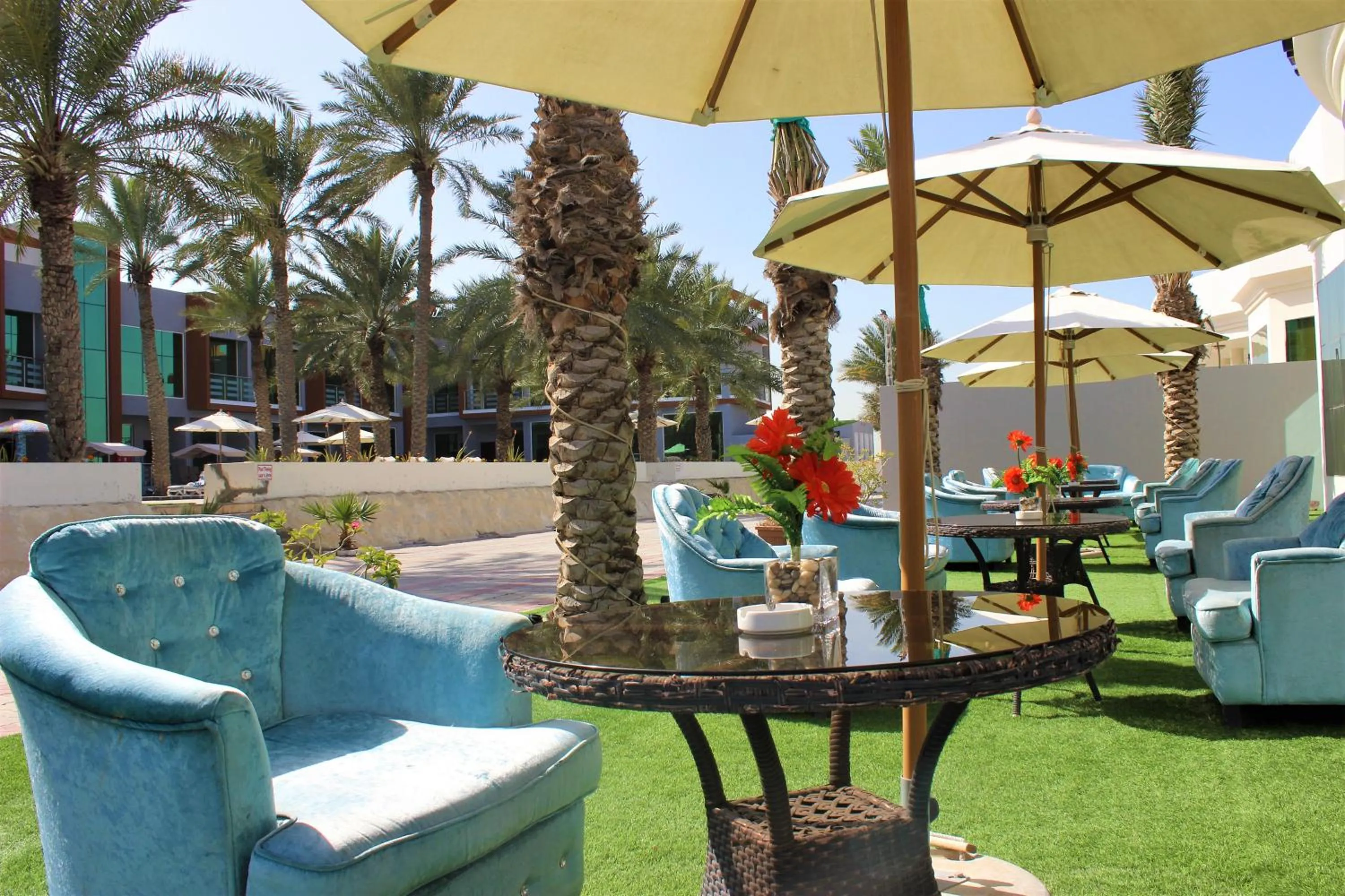 Seating area in Royal Residence Hotel Apartments