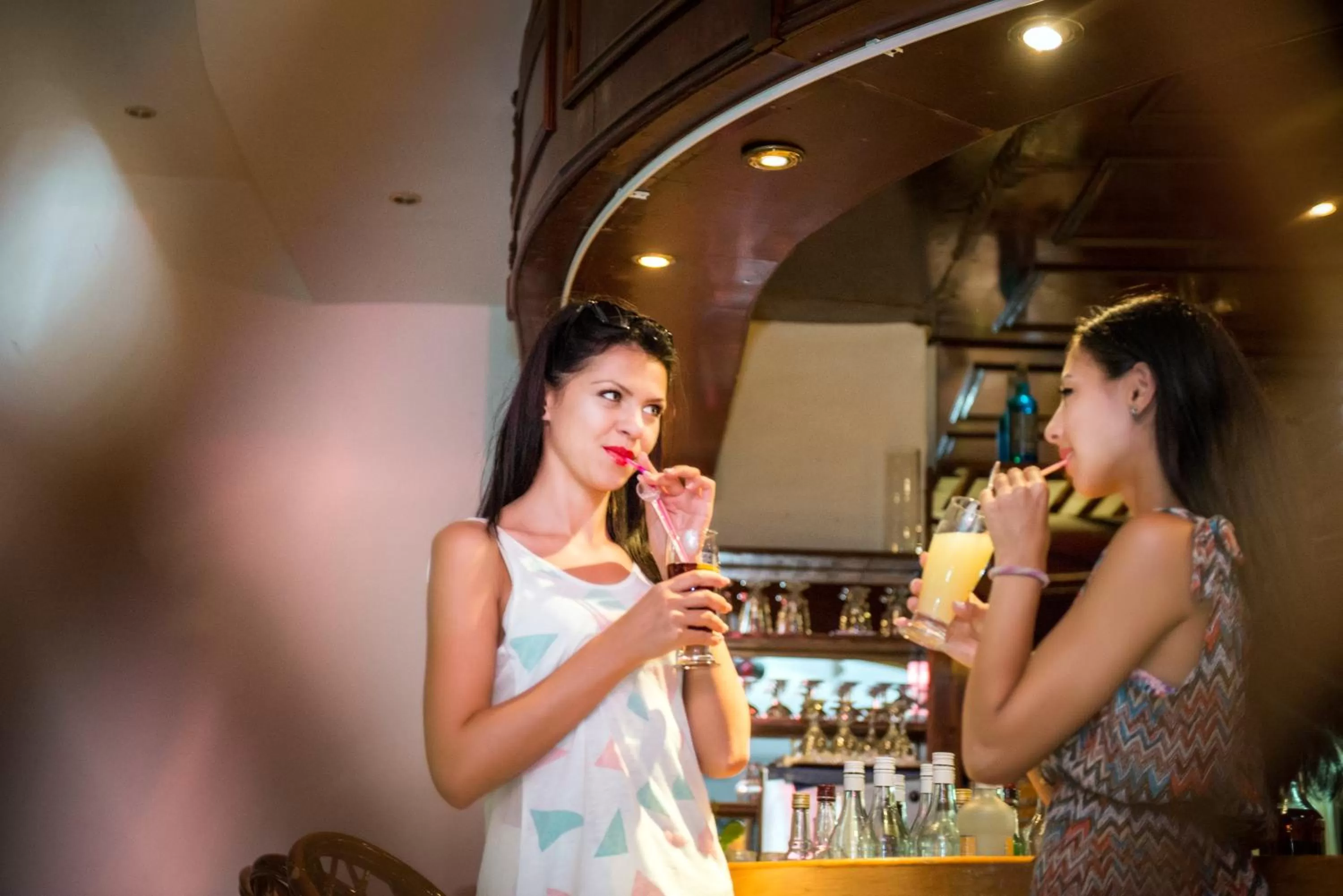 People in Avlida Hotel