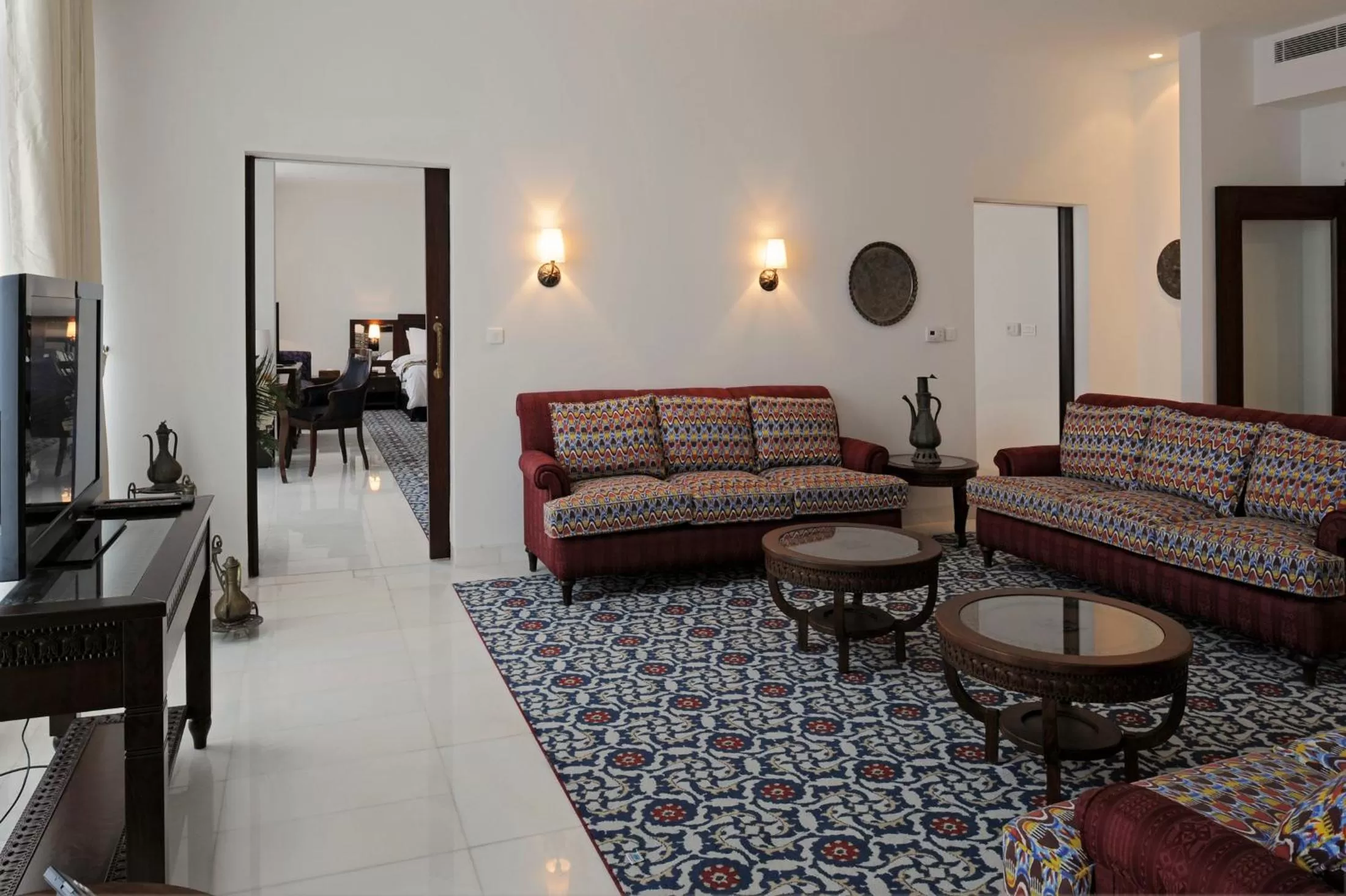 Living room in Dushanbe Serena Hotel