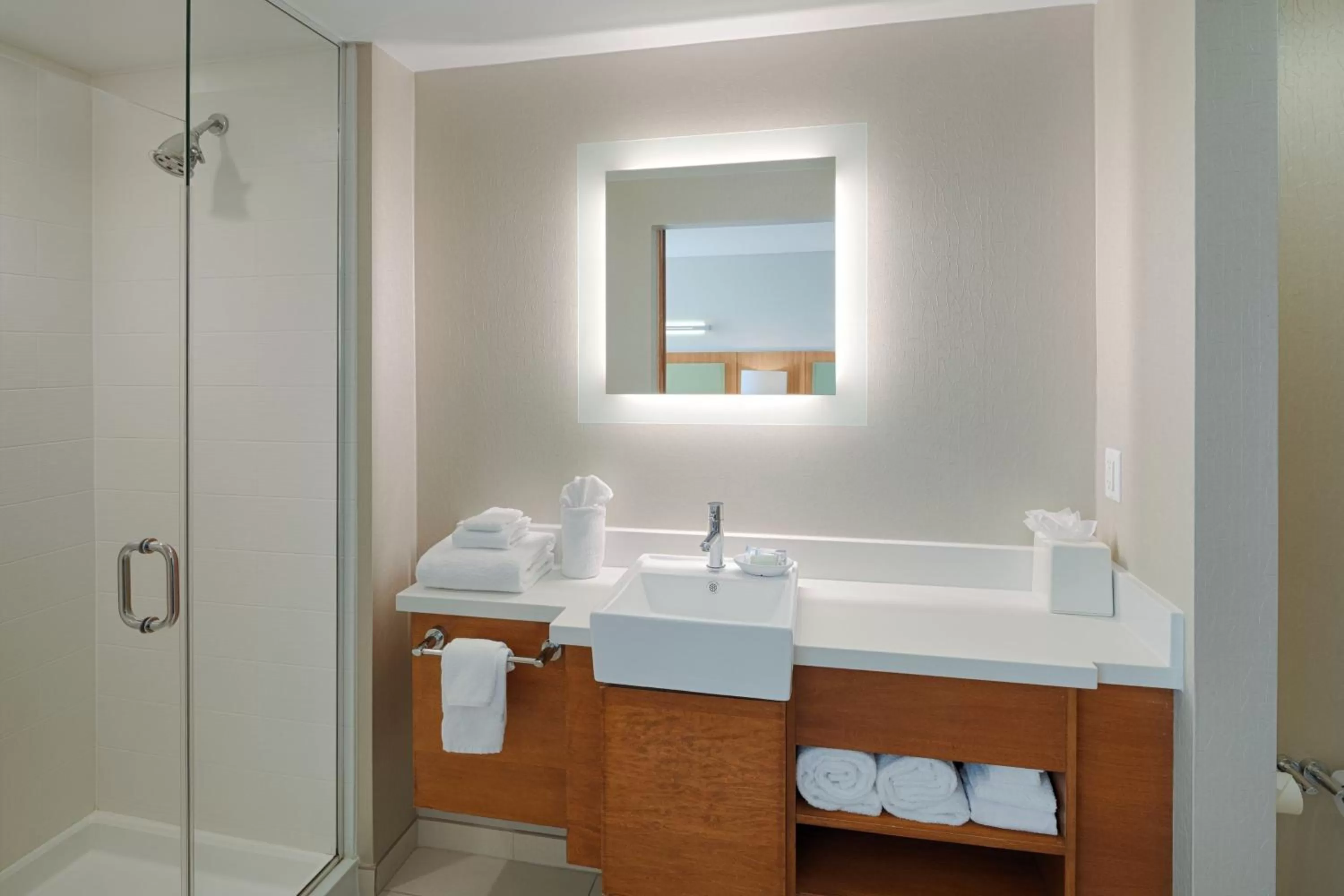 Bathroom in SpringHill Suites by Marriott Bloomington