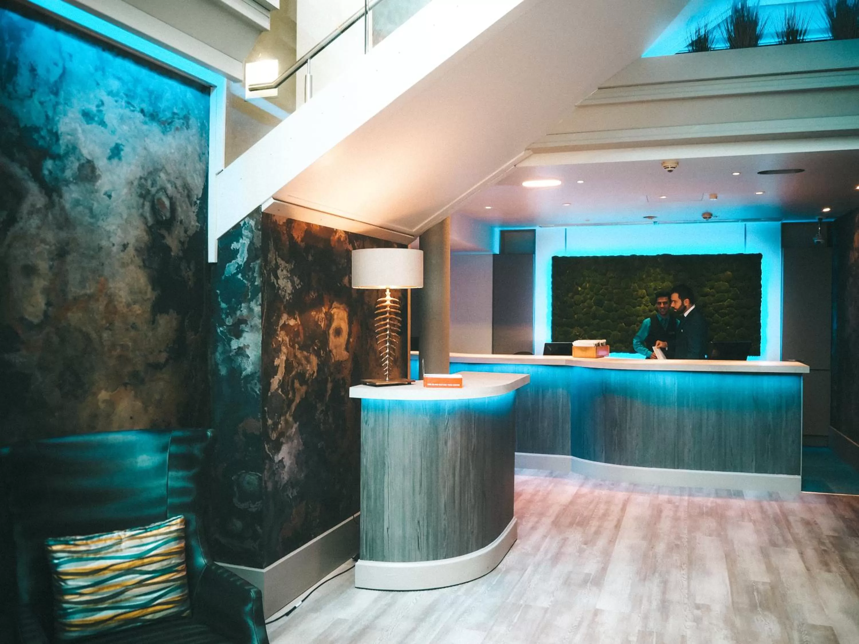 Lobby or reception in The Royal Yacht