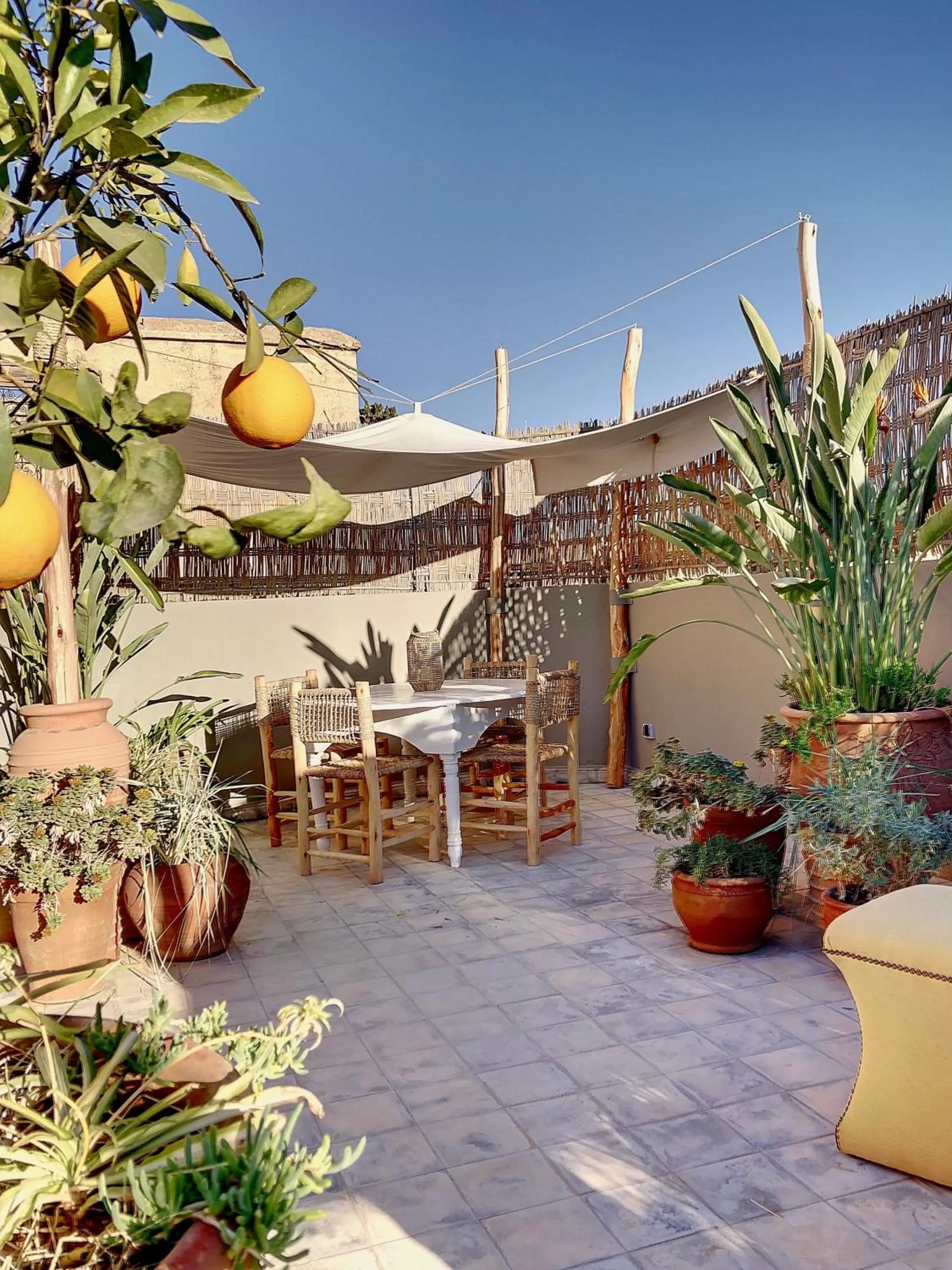 Patio in Riad Dar Chacha