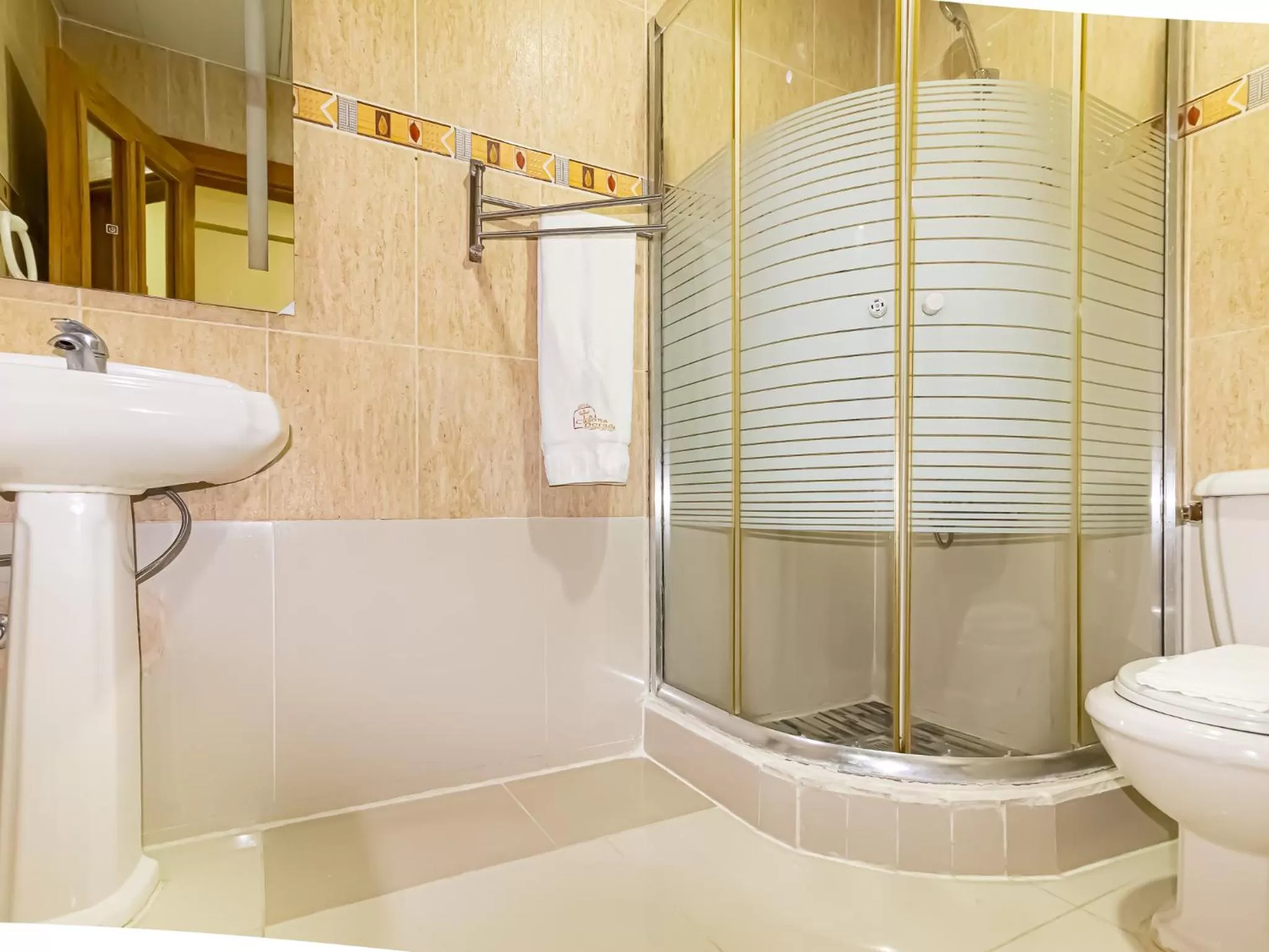 Bathroom in Hotel La Casona Dorada