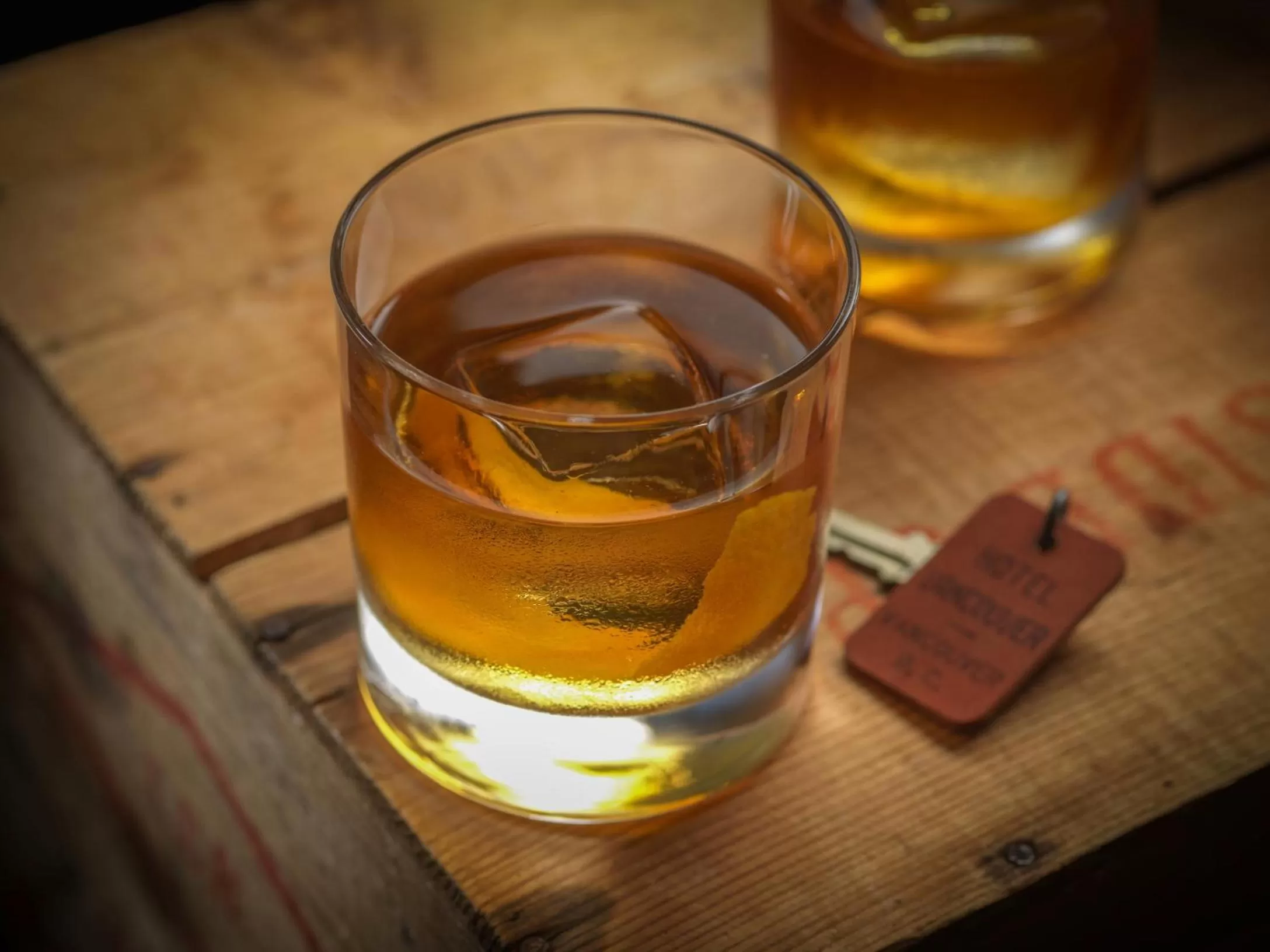 Alcoholic drinks in Fairmont Hotel Vancouver