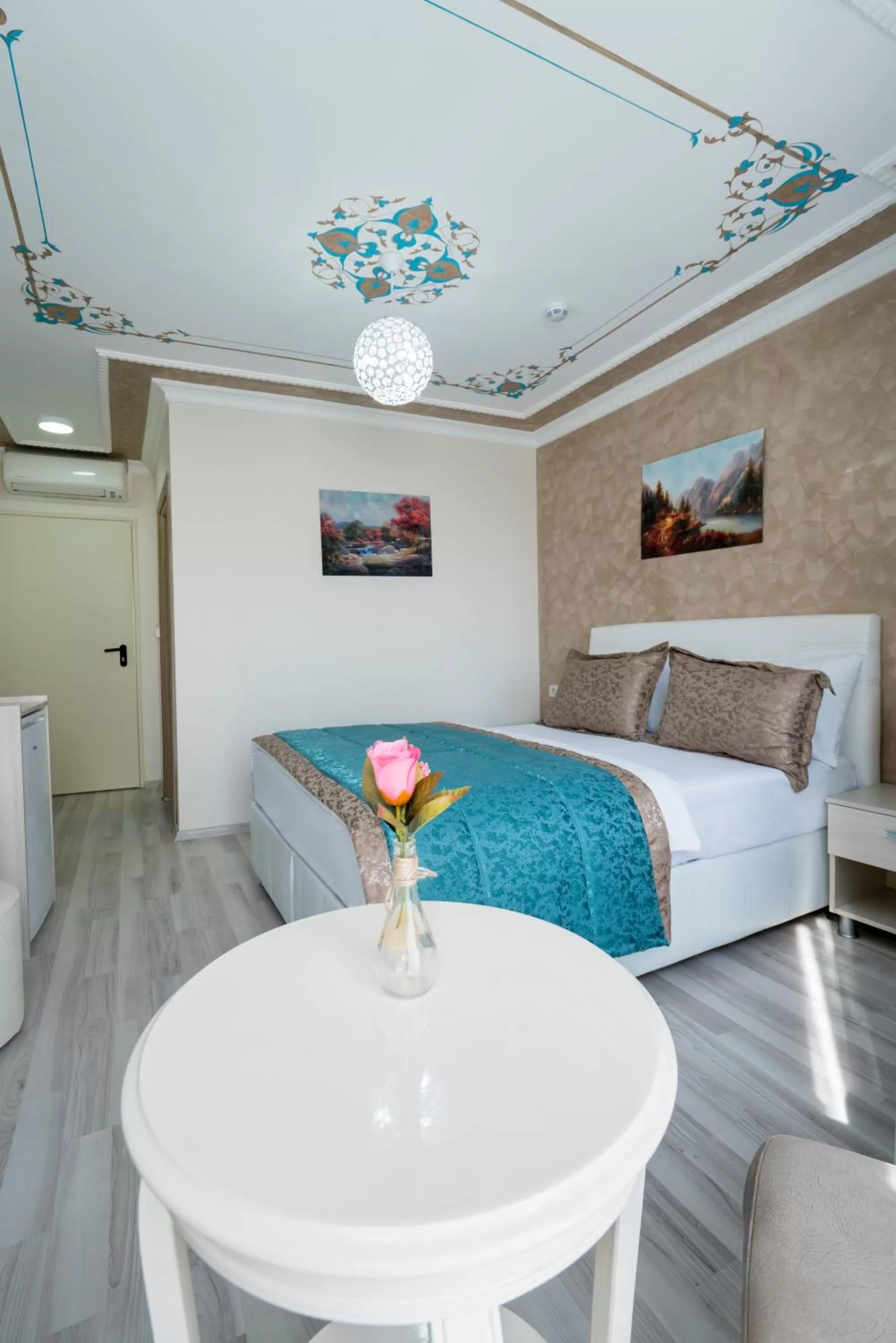 Decorative detail, Bed in ATAM HOTEL