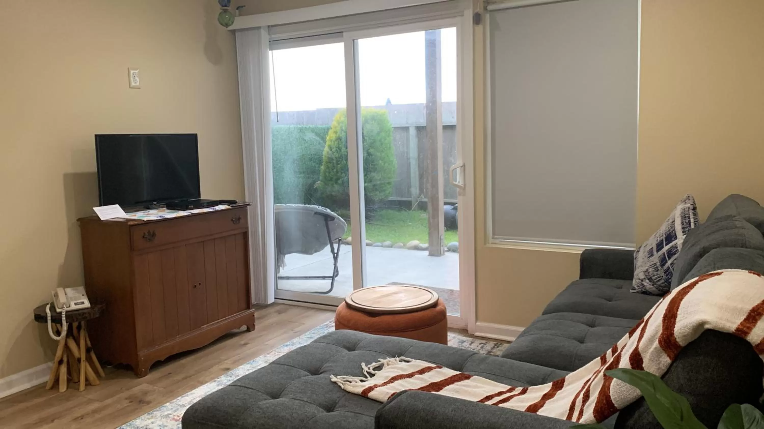 Patio in Captain's Inn at Moss Landing