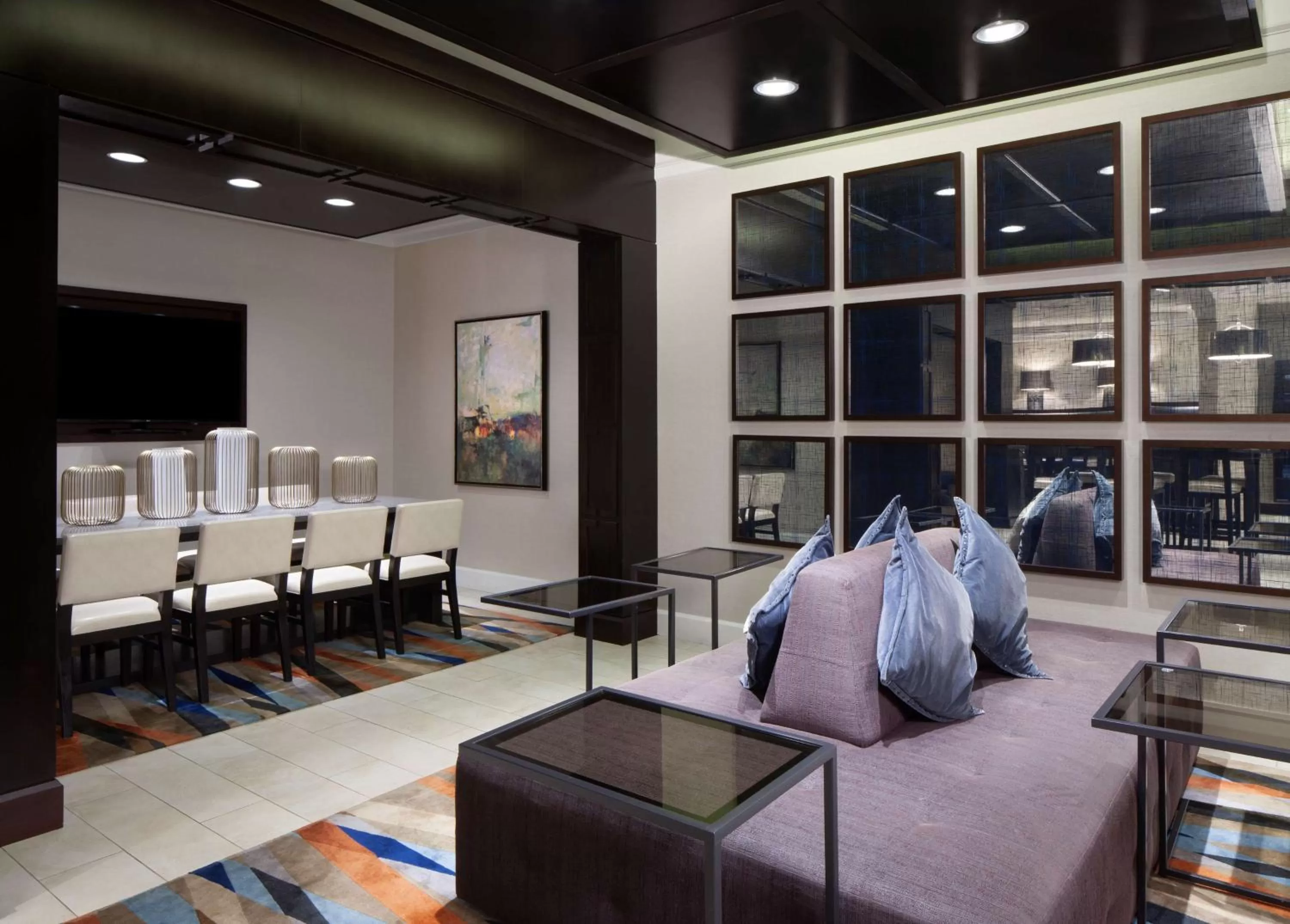 Lobby or reception in Hilton Boston Back Bay