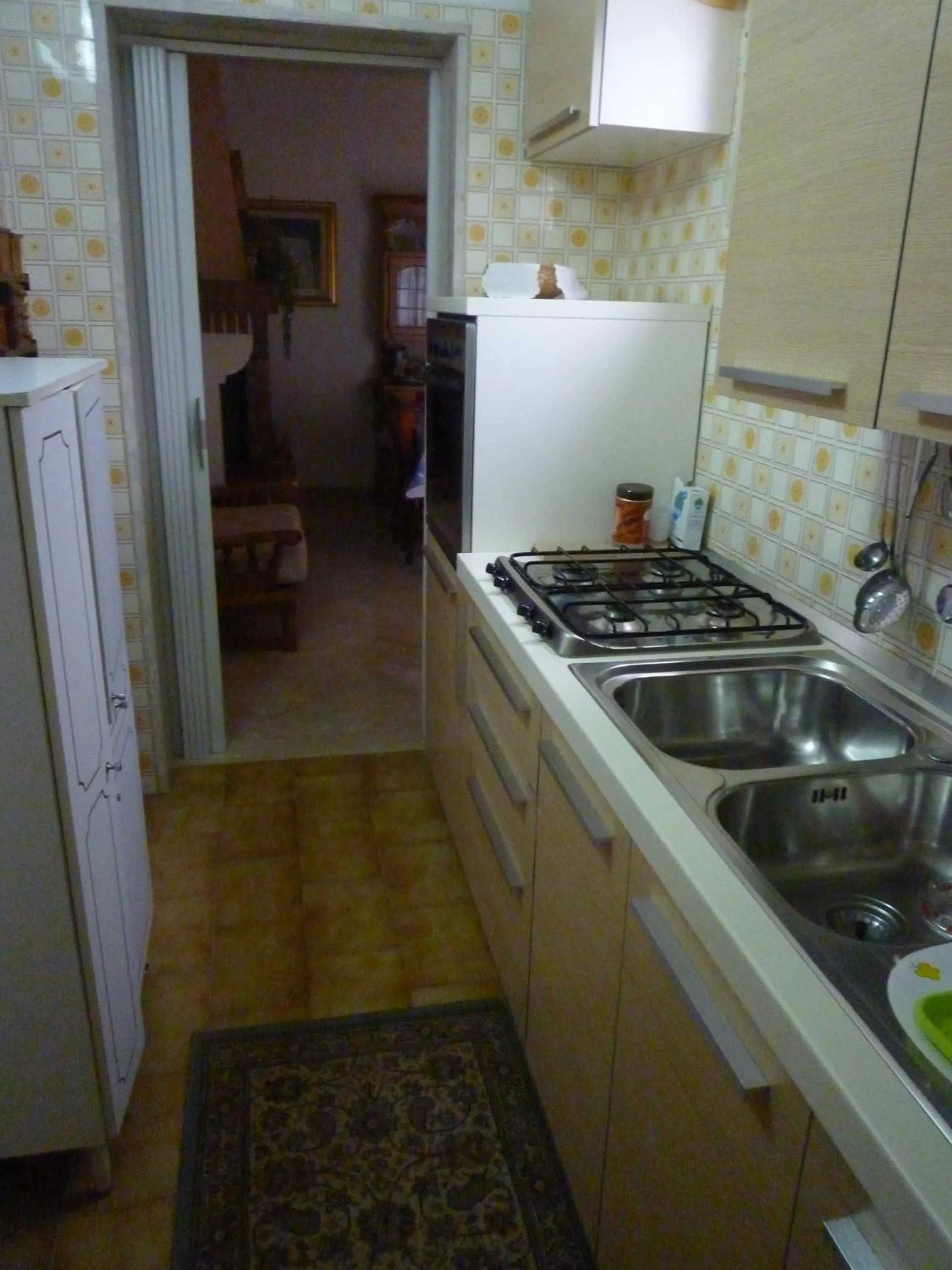 Kitchen/Kitchenette in B&B LU SULE